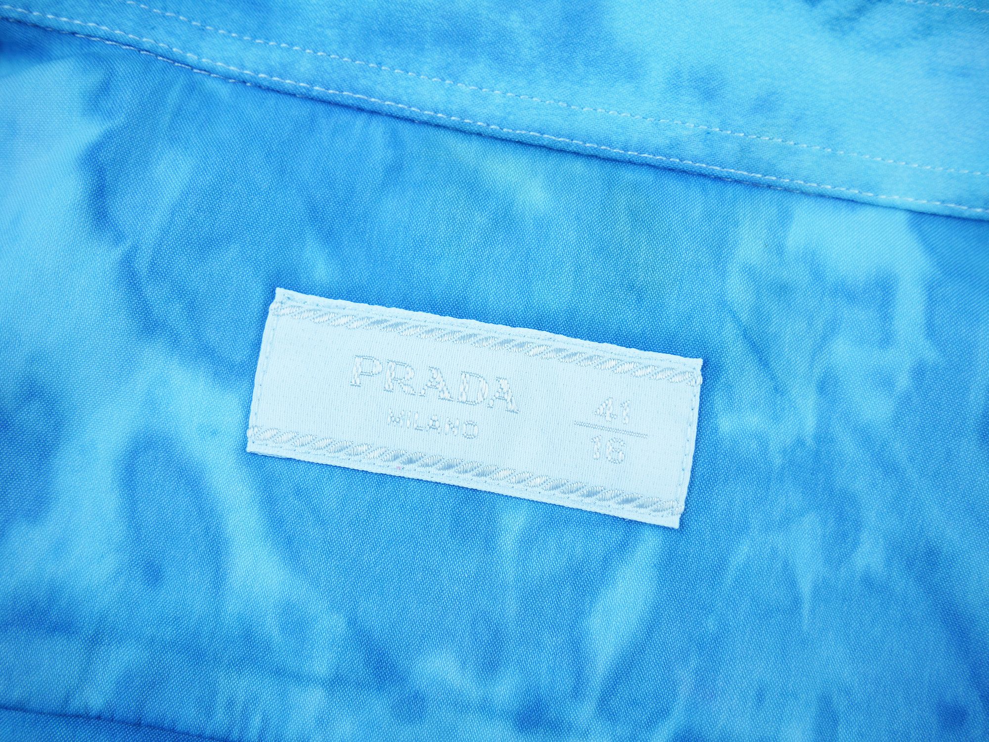 Prada Prada color dye custome shirt Size US M / EU 48-50 / 2 - 4 Thumbnail
