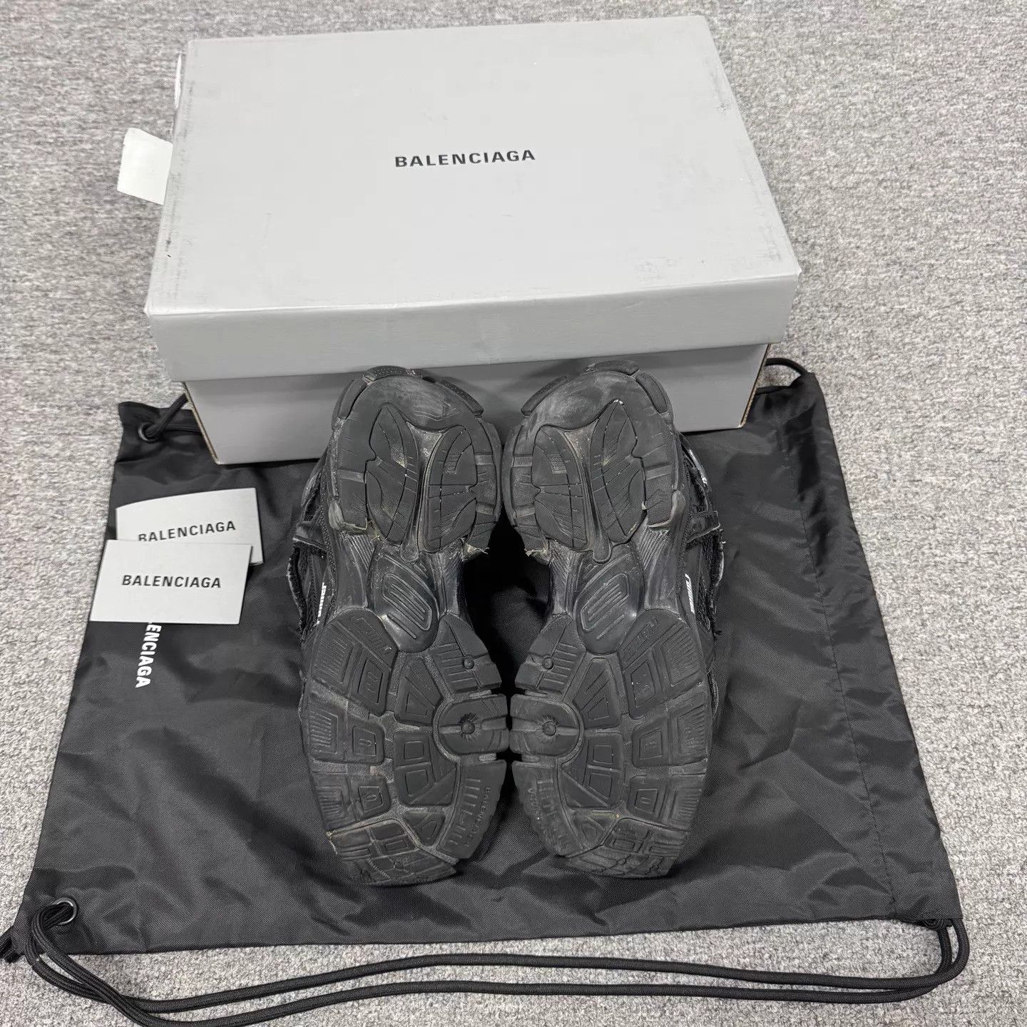 Balenciaga Balenciaga Black Runner 37 99 New w/Box Size US 6.5 / IT 36.5 - 6 Thumbnail