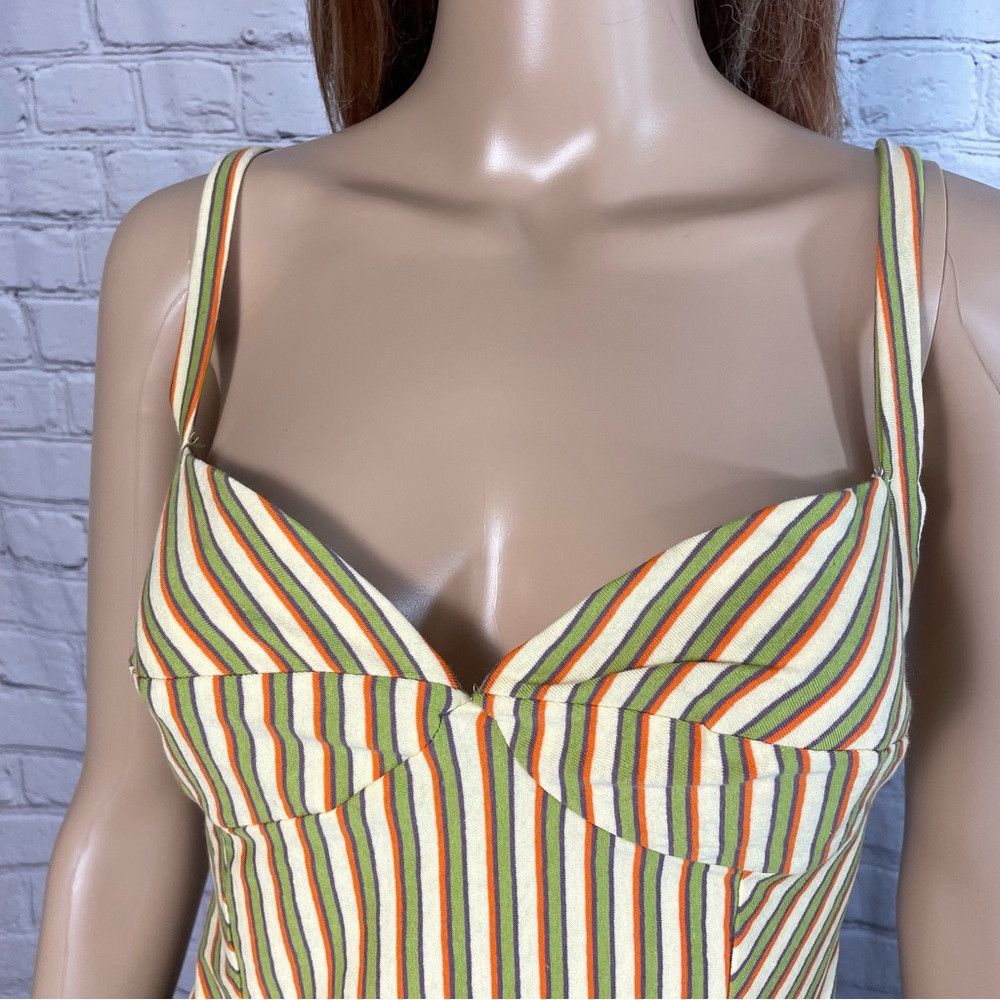 Free People New Free People FP Beach Carly Striped Tank Size M Size M / US 6-8 / IT 42-44 - 4 Thumbnail