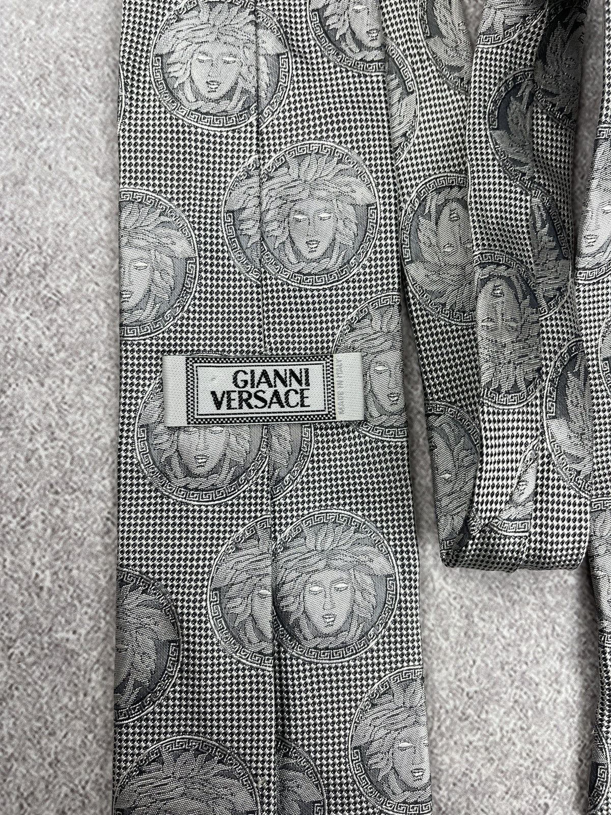 Versace × Vintage Vintage Gianni Versace Monogram Silk Tie Size ONE SIZE - 9 Thumbnail