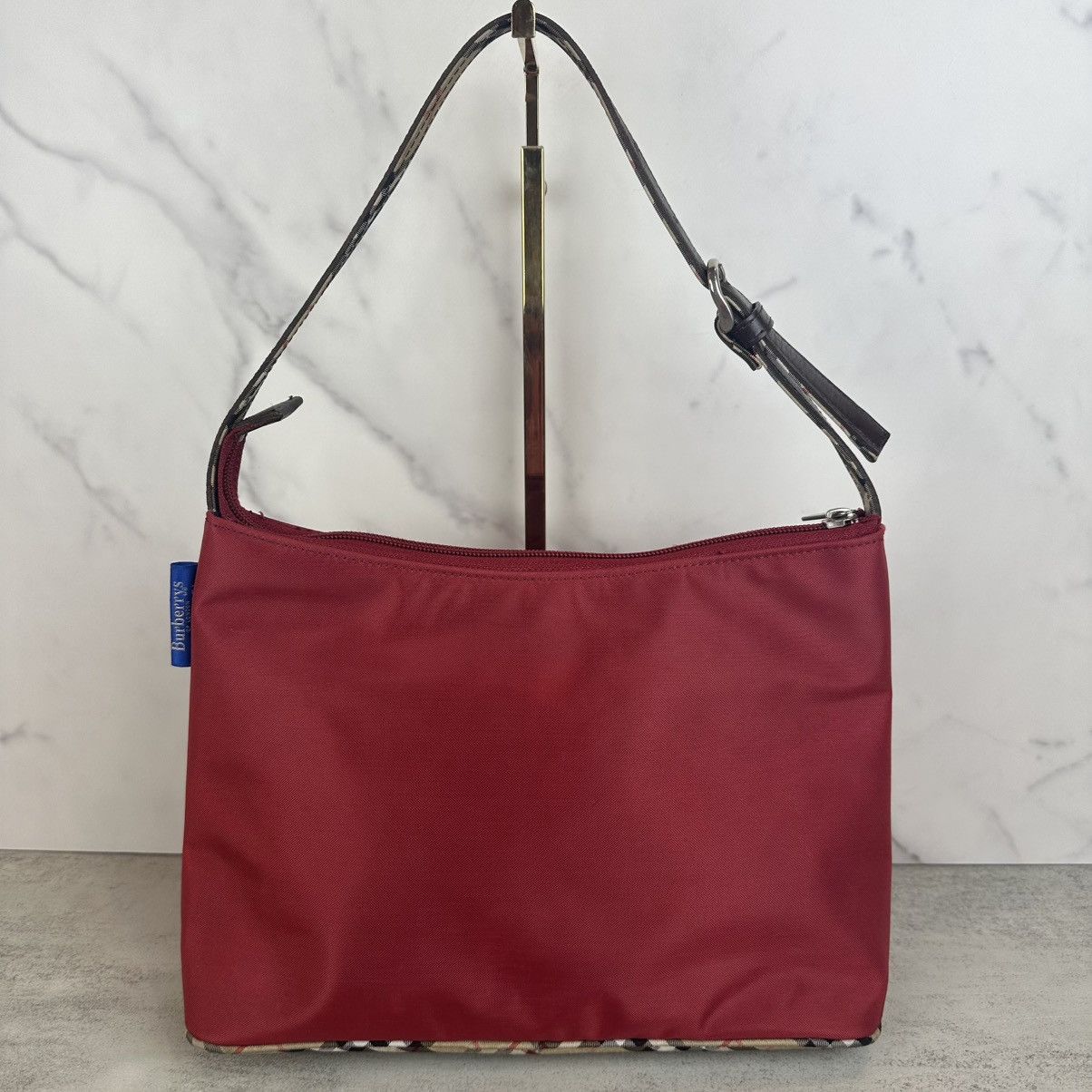 Burberry Burberry Blue Label Red Nylon Pochette Size ONE SIZE - 2 Thumbnail