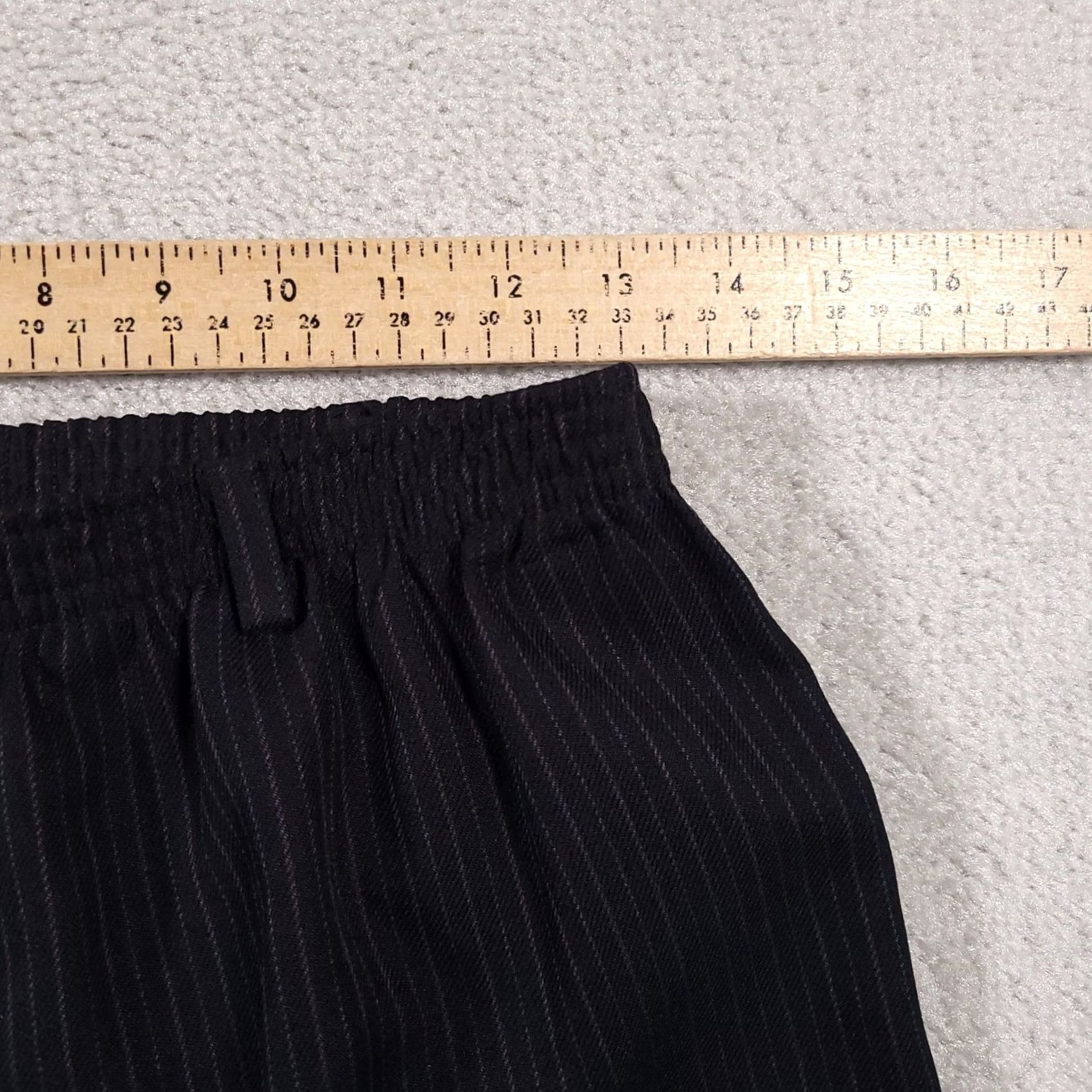 Vintage VINTAGE Alfred Dunner Pants Womens 12 Blue Pinstripe Trousers USA Classic Belt Loops Vtg Size 34" / US 12 / IT 48 - 6 Thumbnail