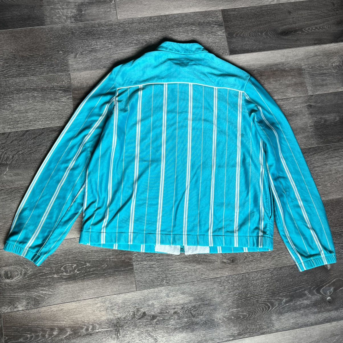 Lacoste Vintage 70s Izod Lacoste Sports Vertical Stripe Track Jacket Size L / US 10 / IT 46 - 2 Thumbnail