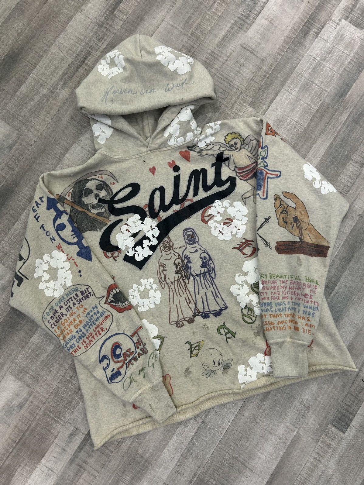 Saint Michael Saint Michael x Shermer Academy “NYPD” Hoodie | Grailed