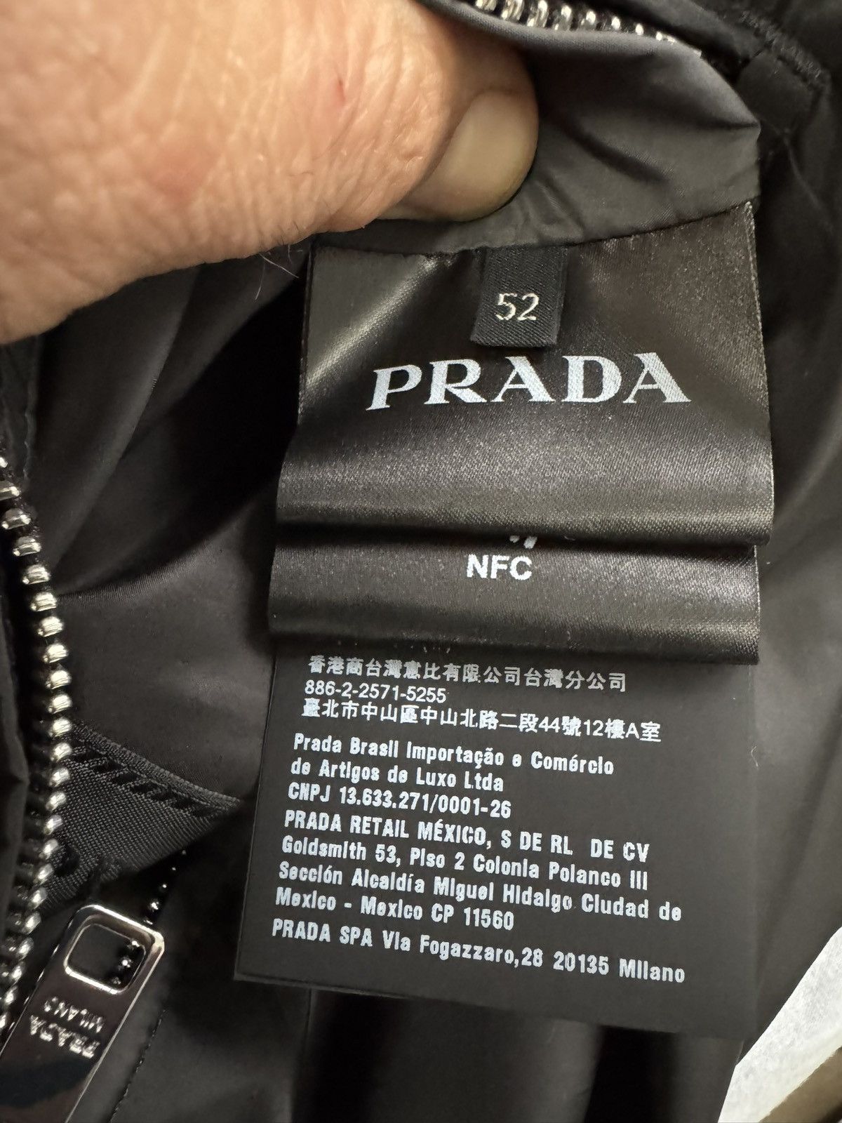 Prada PRADA reversible jacket SEE REAL TAPE MEASUREMENTS IN PHOTOS Size US L / EU 52-54 / 3 - 5 Thumbnail