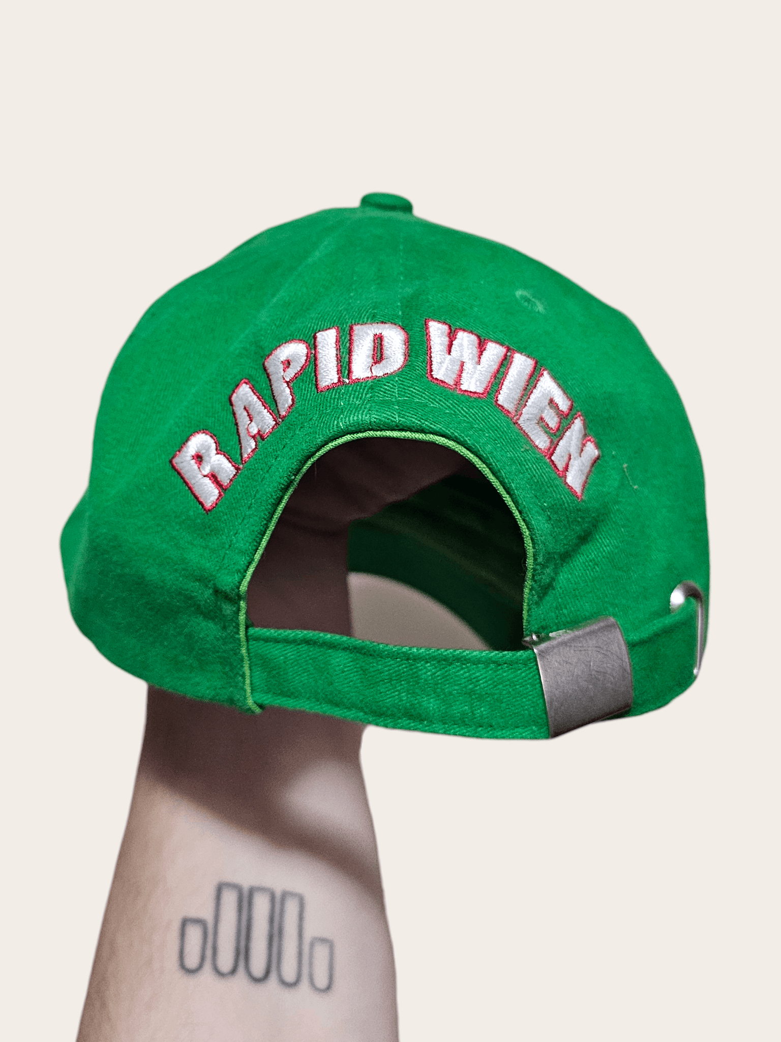 Vintage Rapid Wien Spellout Vintage Hat Size ONE SIZE - 4 Thumbnail
