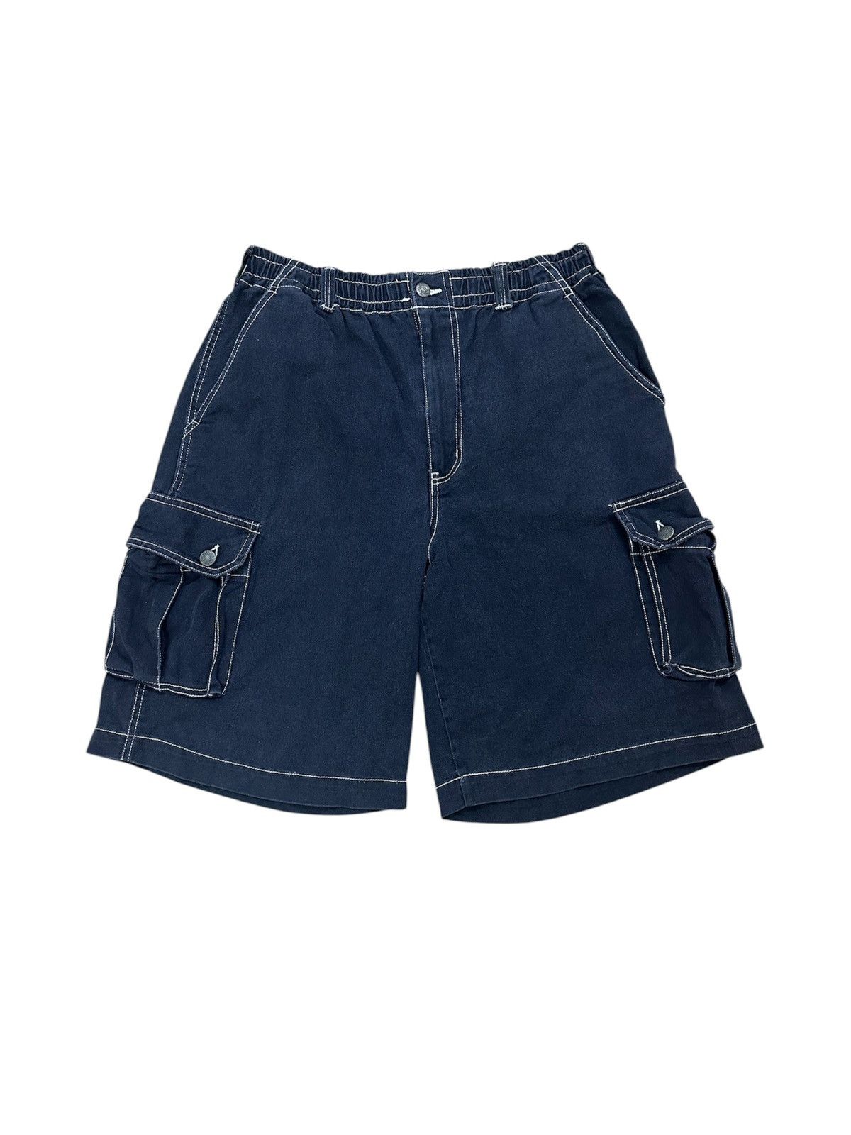 Japanese Brand Rare Raton Laveur Gorpcore Multi Pocket Baggy Cargo Jorts Size US 34 / EU 50 - 1 Thumbnail