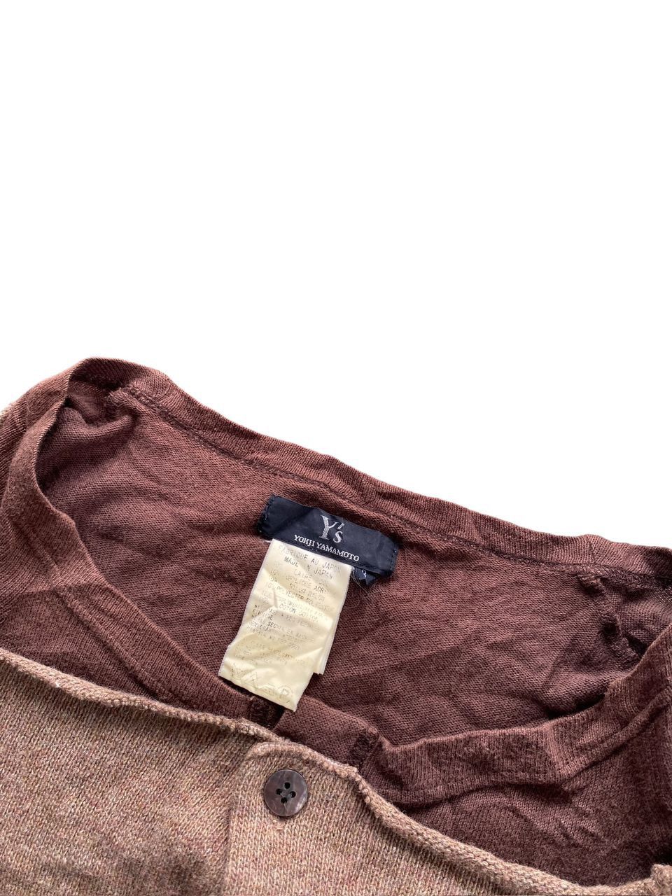 Yohji Yamamoto Yohji Yamamoto Wool Cardigan Size M / US 6-8 / IT 42-44 - 4 Thumbnail