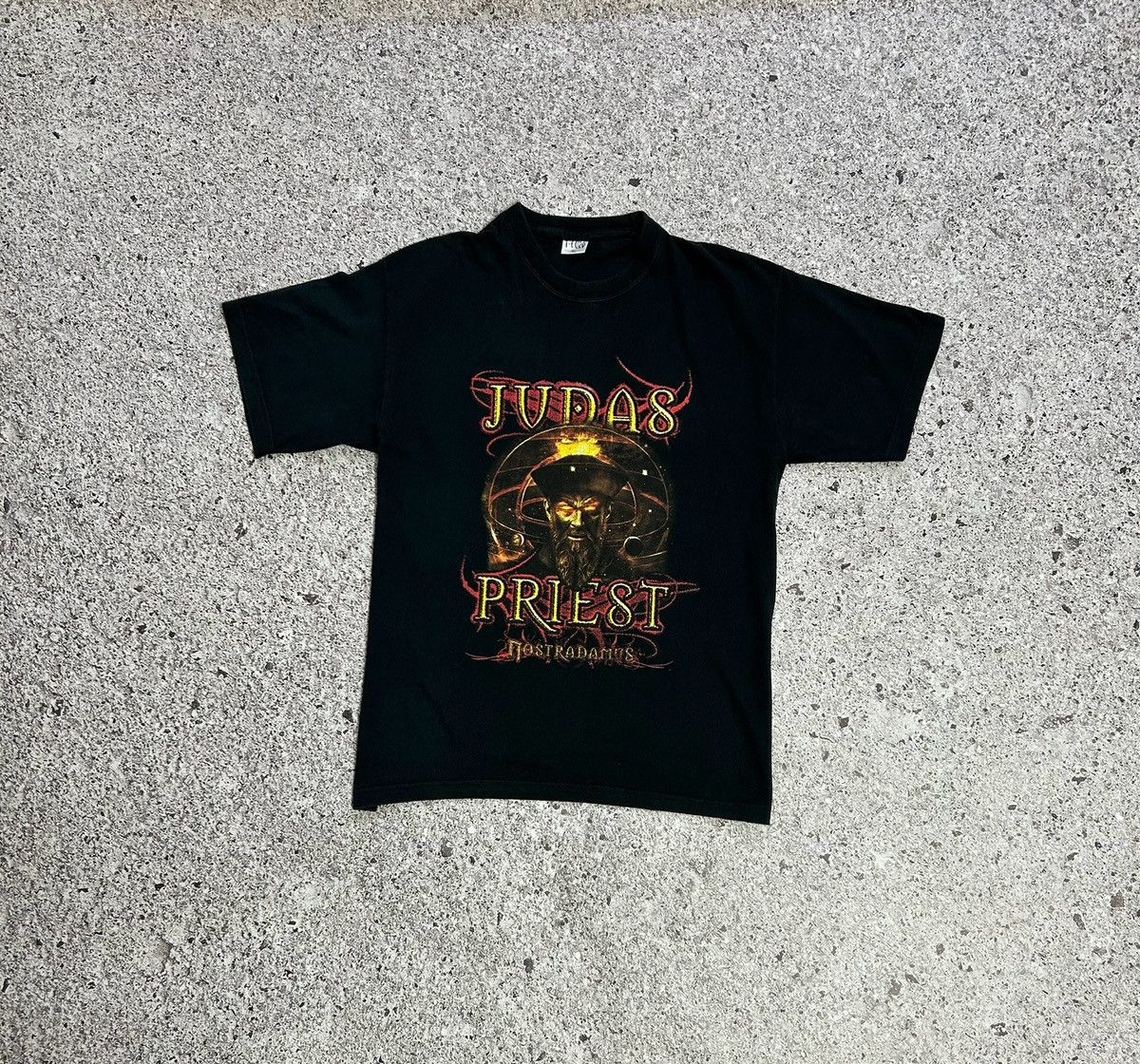 Band Tees × Judas Priest Vintage 2009 Judas Priest Nostradamus Tour Band Rock T-Shirt Size US XL / EU 56 / 4 - 3 Thumbnail