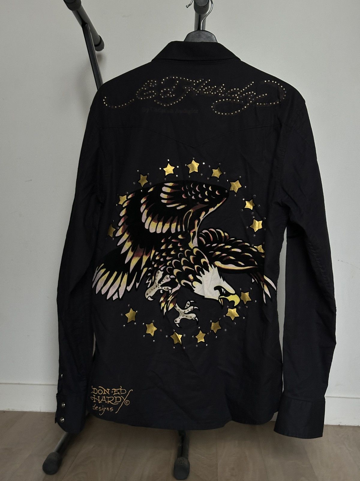 Ed Hardy Studded Shirt Ed Hardy Size US L / EU 52-54 / 3 - 1 Thumbnail