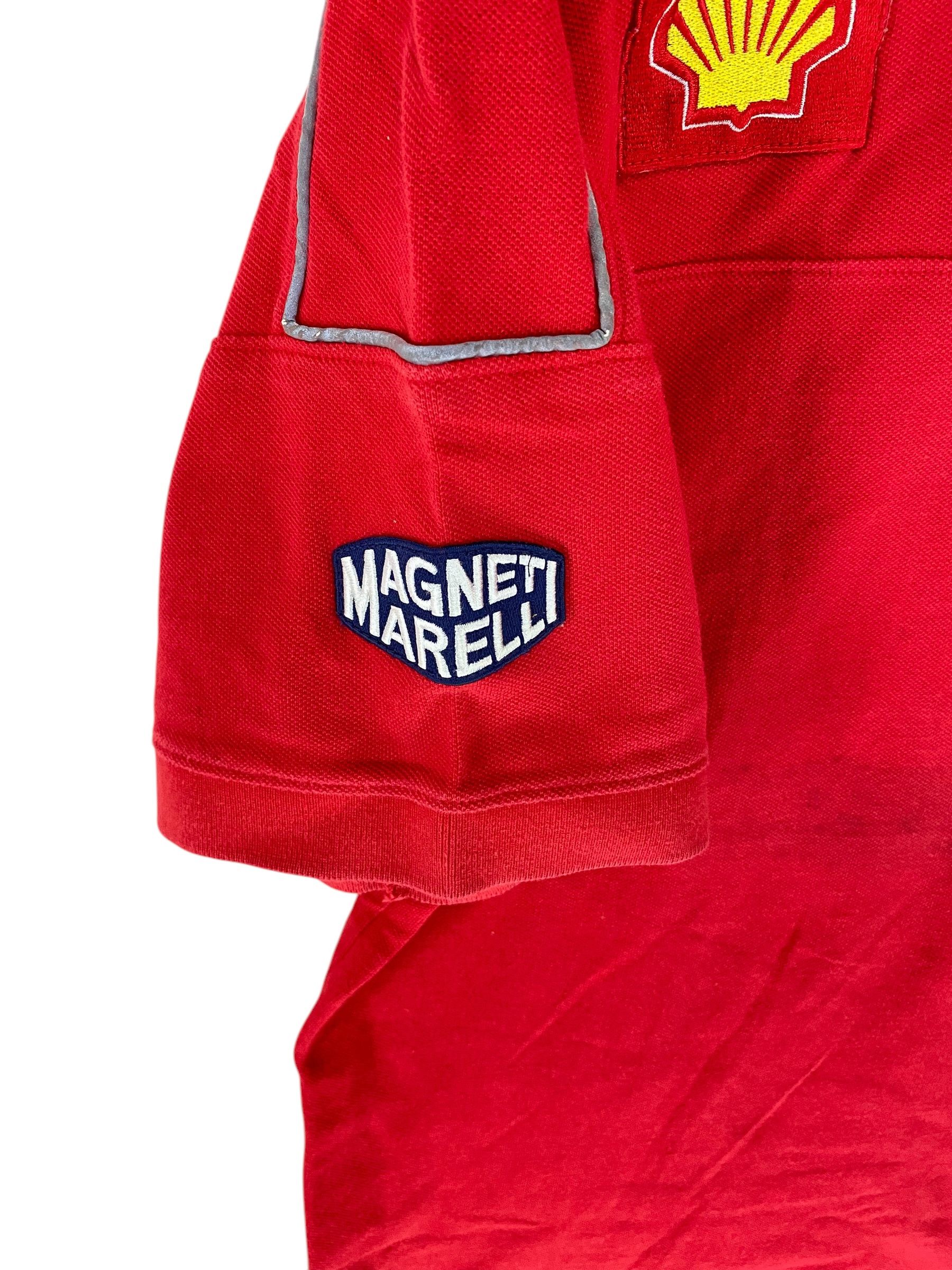 Vintage 90s Ferrari magneti marelli formula 1 polo Size US M / EU 48-50 / 2 - 6 Thumbnail