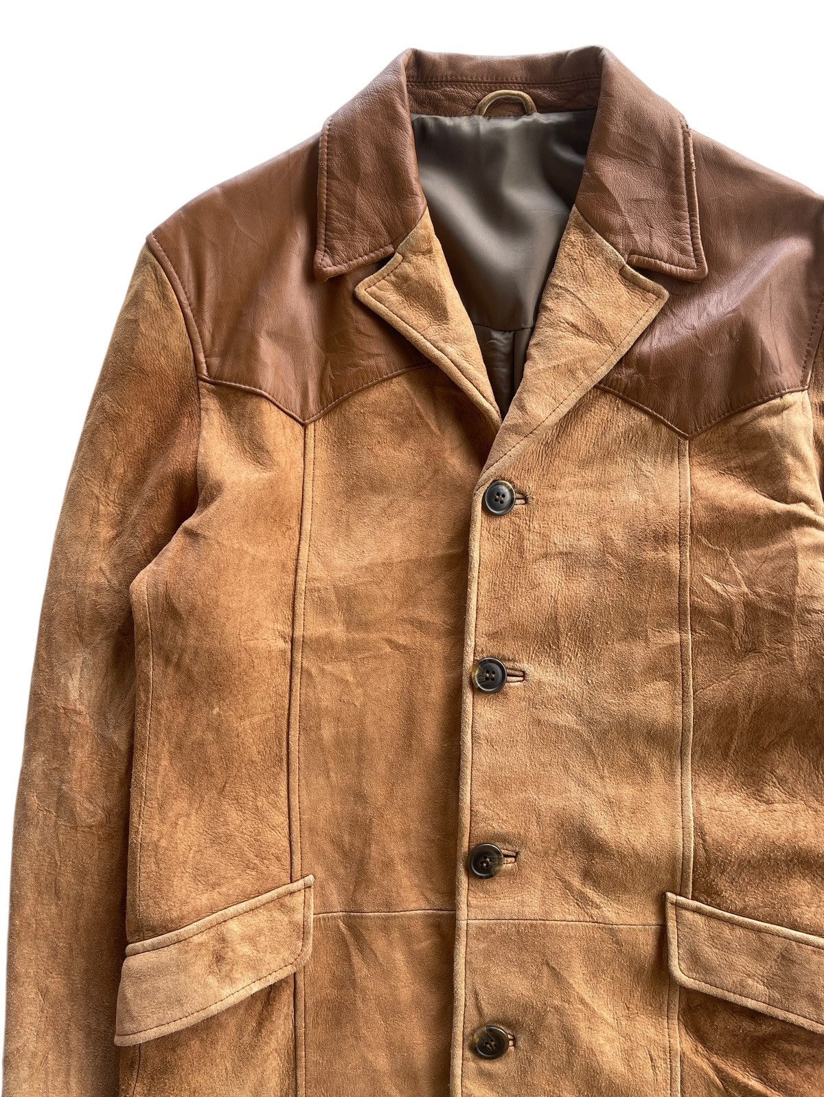 Tornado Mart Tornado Mart Sheepskin Leather Jacket (FIT M) Size US M / EU 48-50 / 2 - 4 Thumbnail