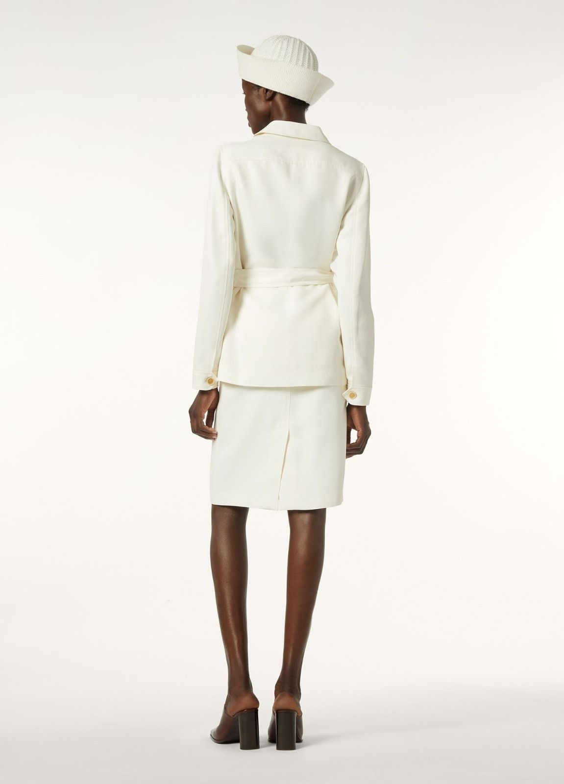 Loro Piana o1srvl11e0526 FAP0224 Kelis Jacket in White Size L / US 10 / IT 46 - 7 Thumbnail