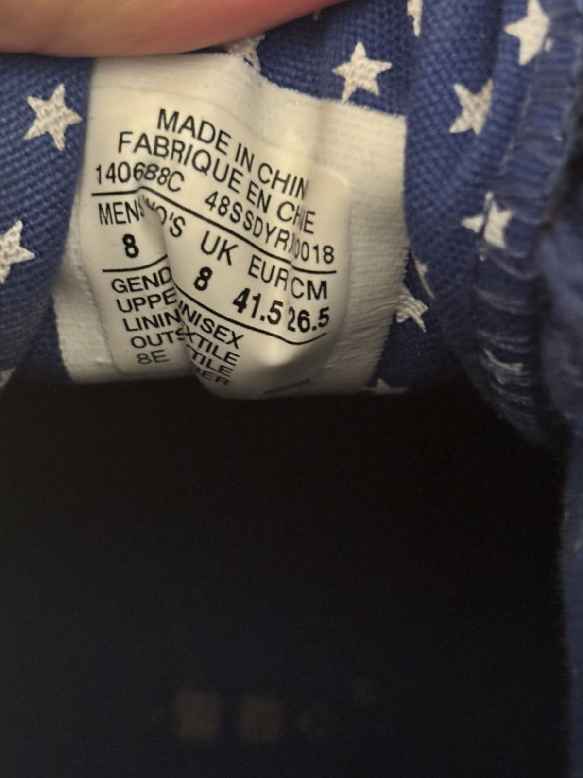 Converse × Undefeated Converse x Undefeated Chuck “born not made” Size US 8 / EU 41 - 7 Thumbnail