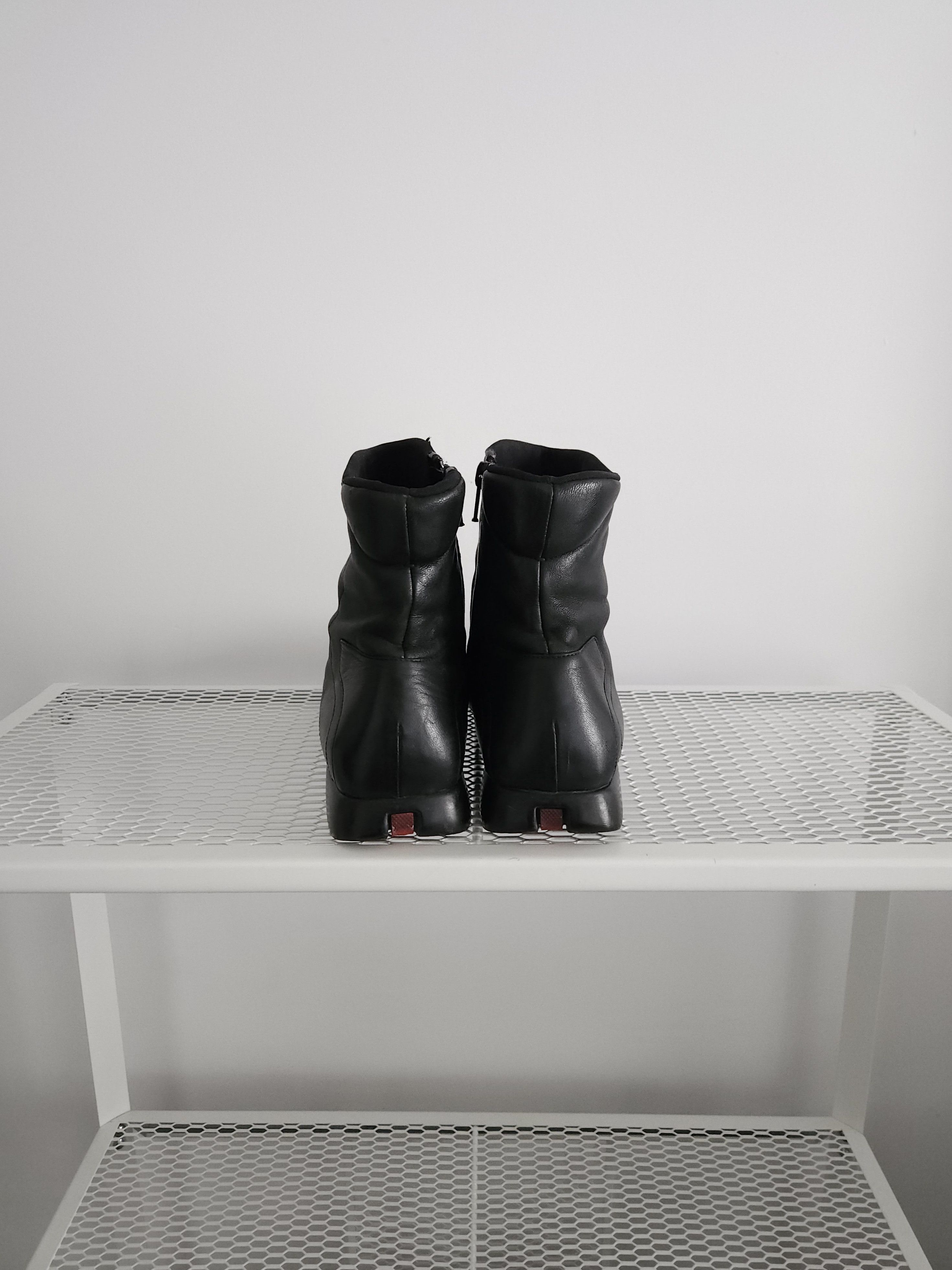 prada sport archive side zip boots