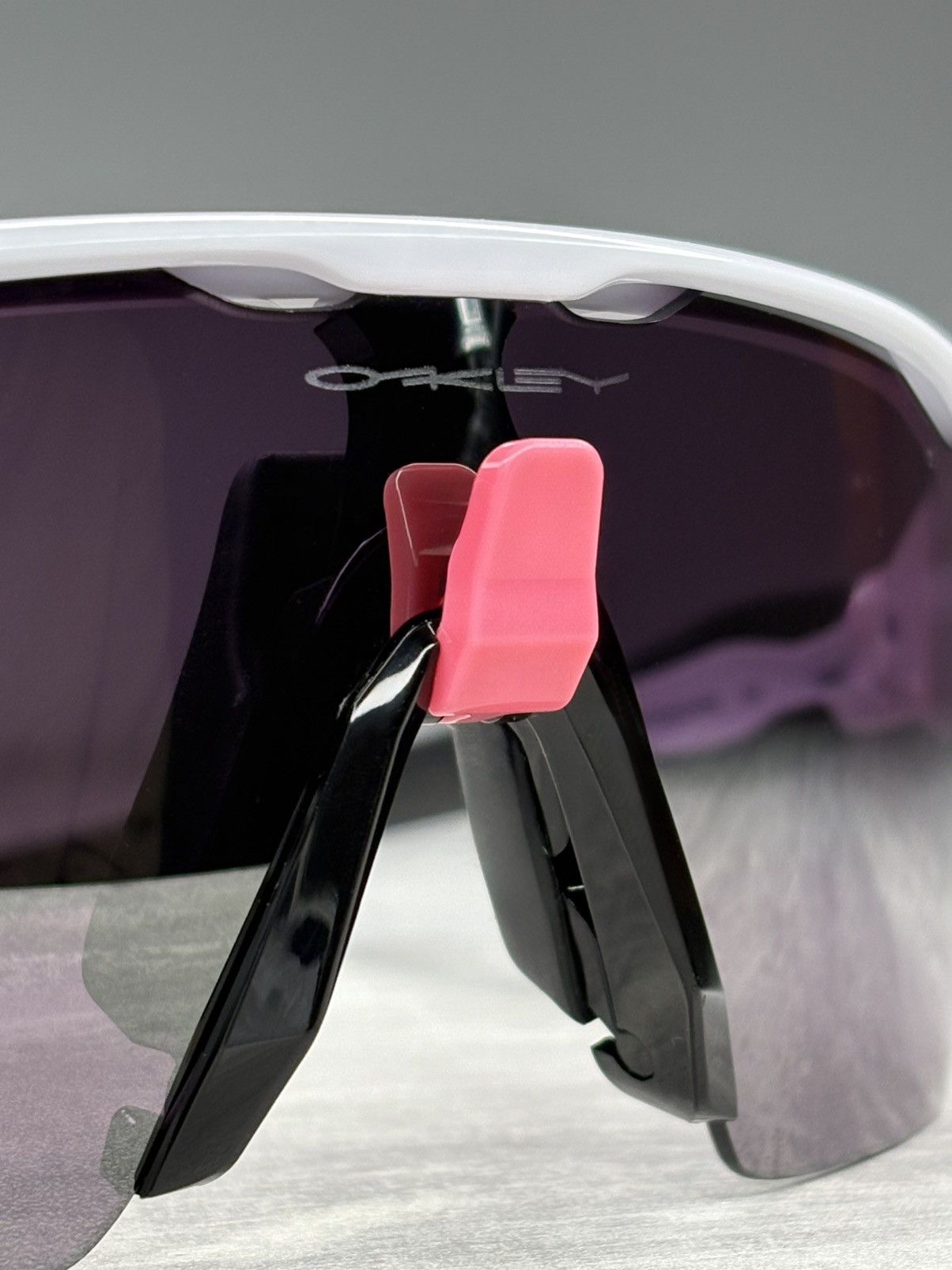 Oakley Oakley Radar EV Advancer Polished White Prizm Pink Size ONE SIZE - 5 Thumbnail