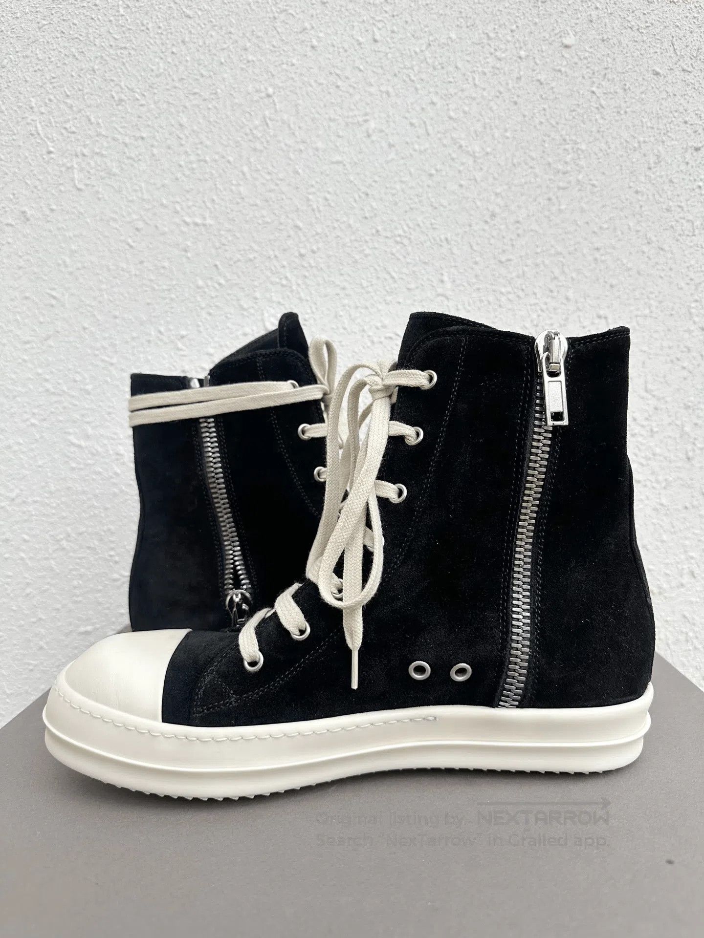 Rick Owens Rick Owens Converse Velvet New. Size US 7 / EU 40 - 5 Thumbnail