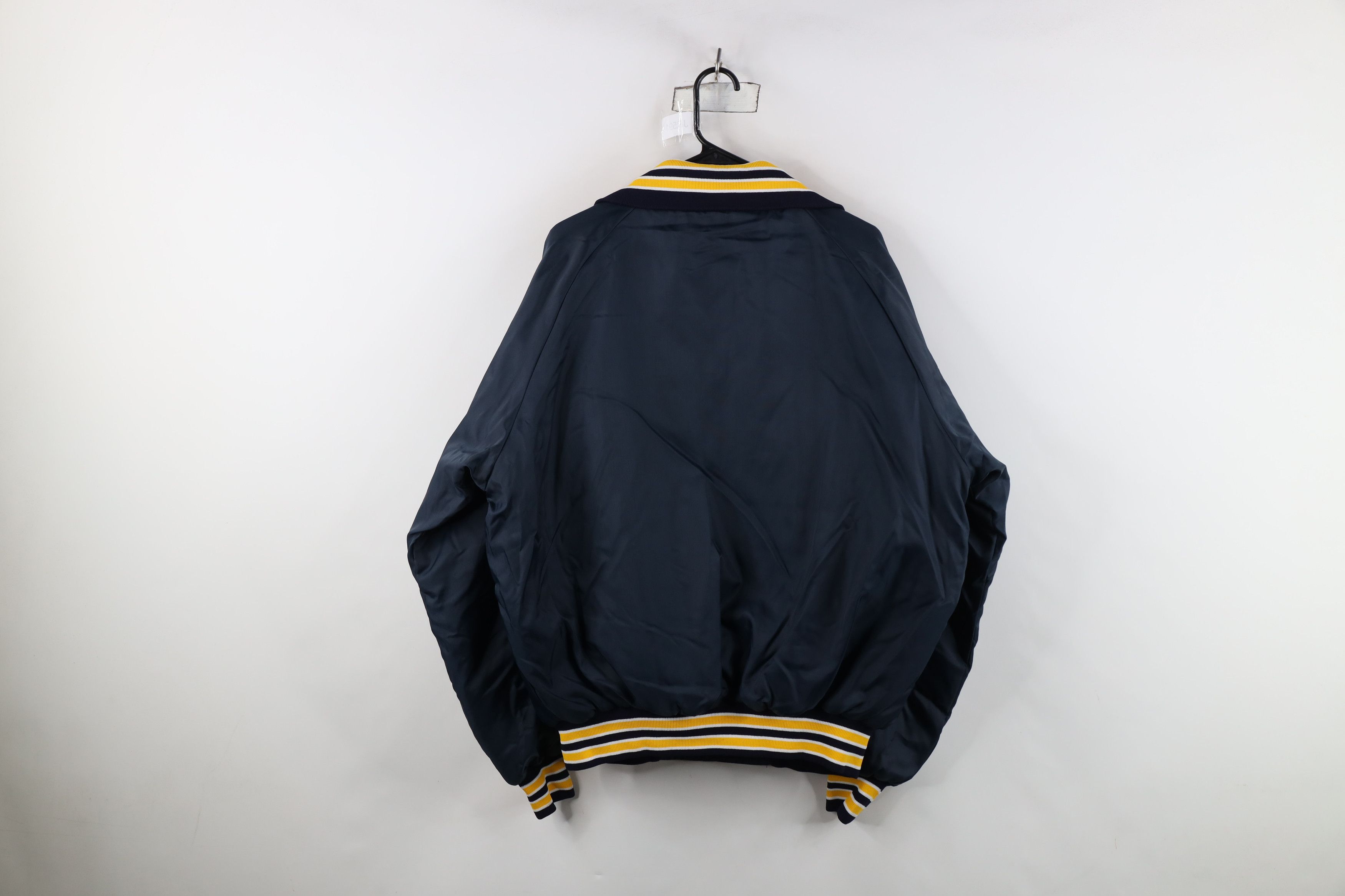 Vintage Vintage 70s 80s Streetwear Quilted Satin Bomber Jacket USA Size US L / EU 52-54 / 3 - 11 Thumbnail