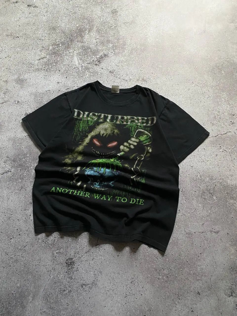 Band Tees DISTURBED “ANOTHER WAY TO DIE” HEAVY METAL BAND T SHIRT Size US L / EU 52-54 / 3 - 3 Thumbnail
