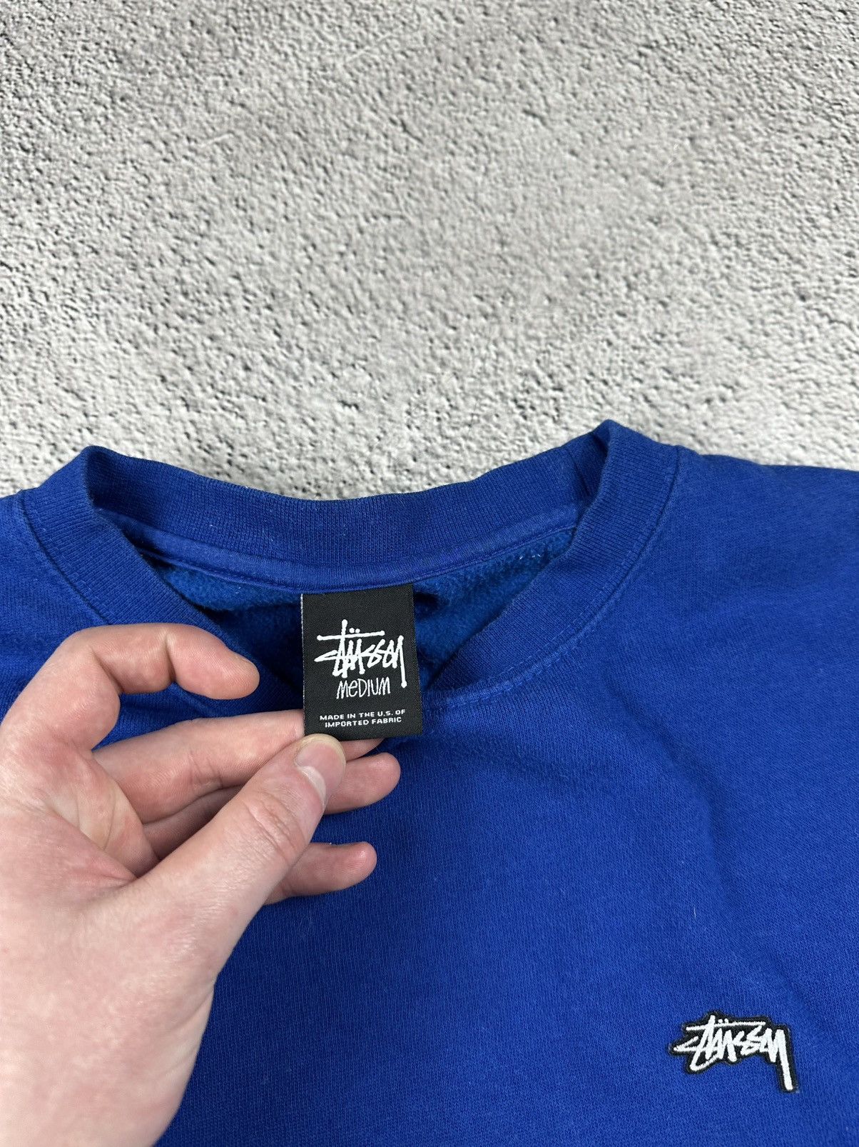 Stussy Vintage Stussy Sweatshirt Y2K Logo Faded SK8 Hype Crazy Size US M / EU 48-50 / 2 - 8 Thumbnail