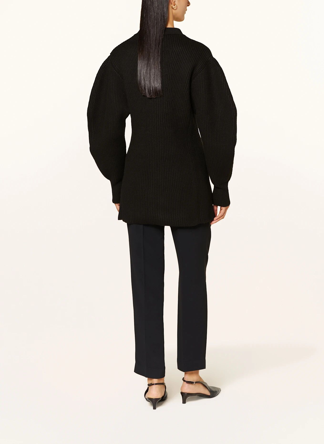 Jil Sander o1y1025 Cardigan in Black Size XS / US 0-2 / IT 36-38 - 3 Thumbnail