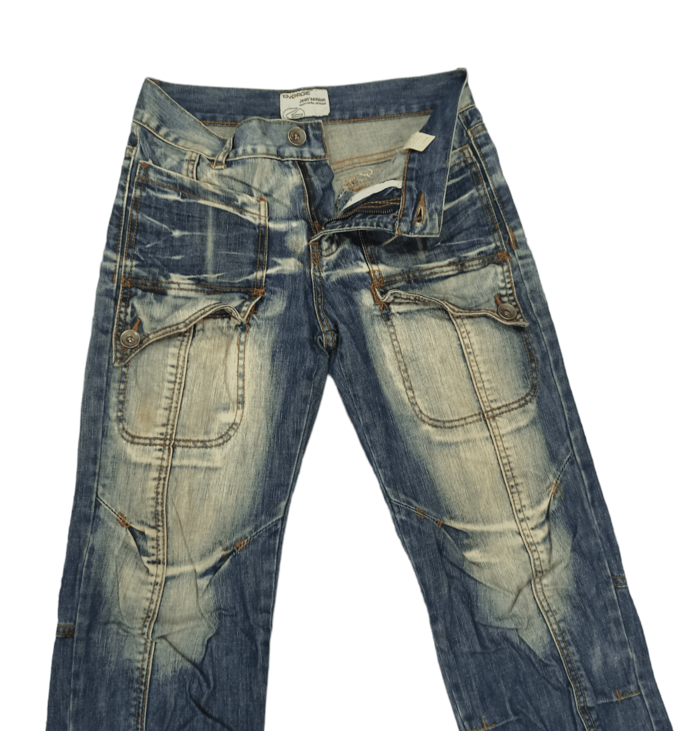 Energie Vintage Energie Bush Pants Whiskers Jeans Size US 28 / EU 44 - 6 Thumbnail