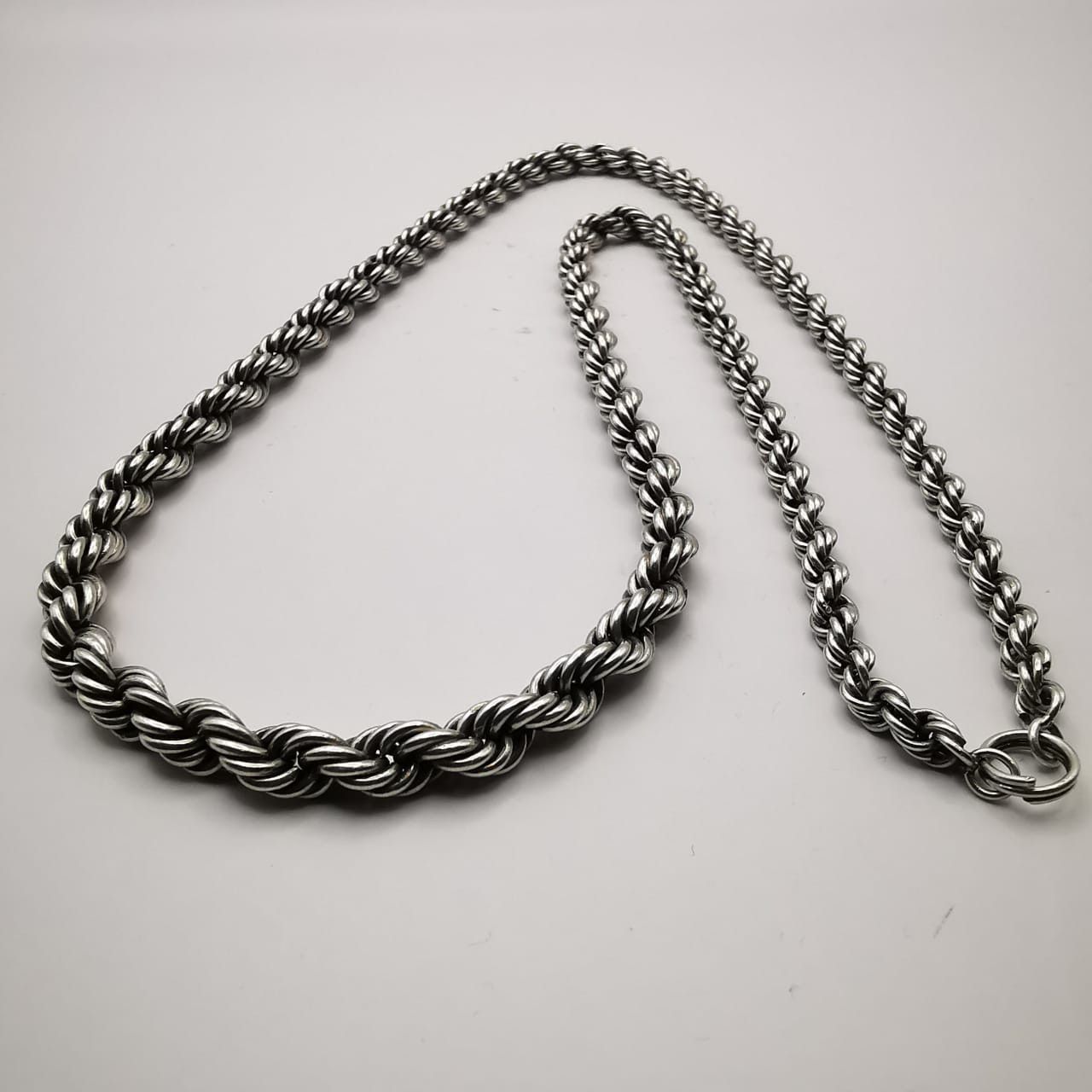 Vintage Vintage Statement 925 Sterling Silver Jewelry Chain 58,6 g Size ONE SIZE - 2 Thumbnail