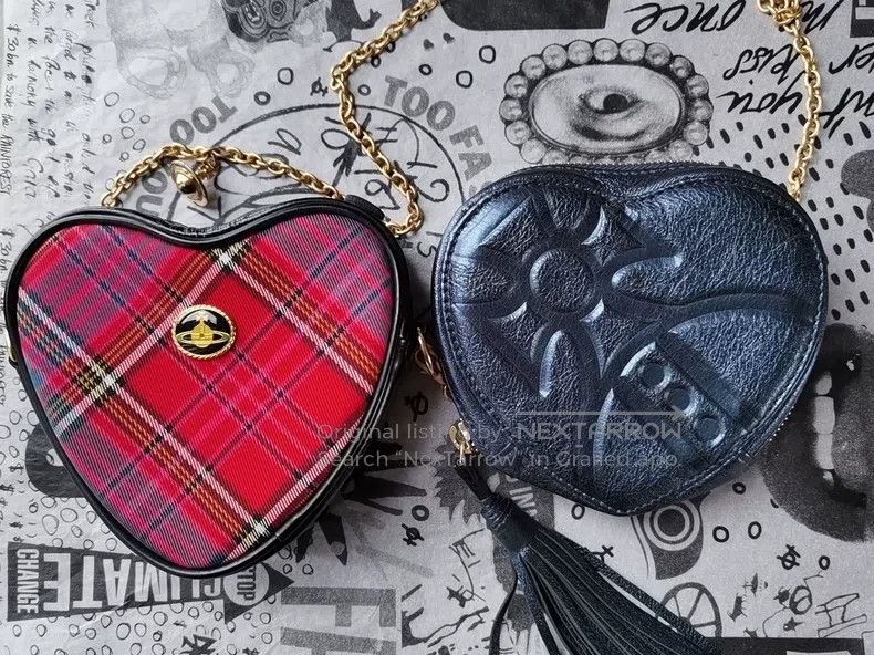 Vivienne Westwood Vivienne Westwood size os Saturn Embossed Heart Mini Bag Size ONE SIZE - 6 Thumbnail