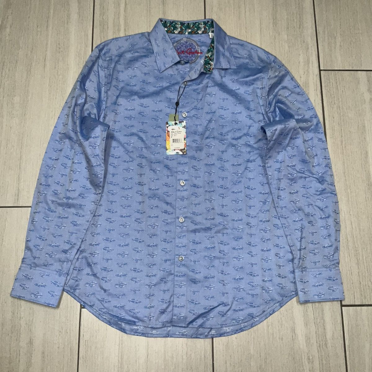 Robert Graham Robert Graham Muscle Cars Button Up Shirt Size US M / EU 48-50 / 2 - 1 Thumbnail