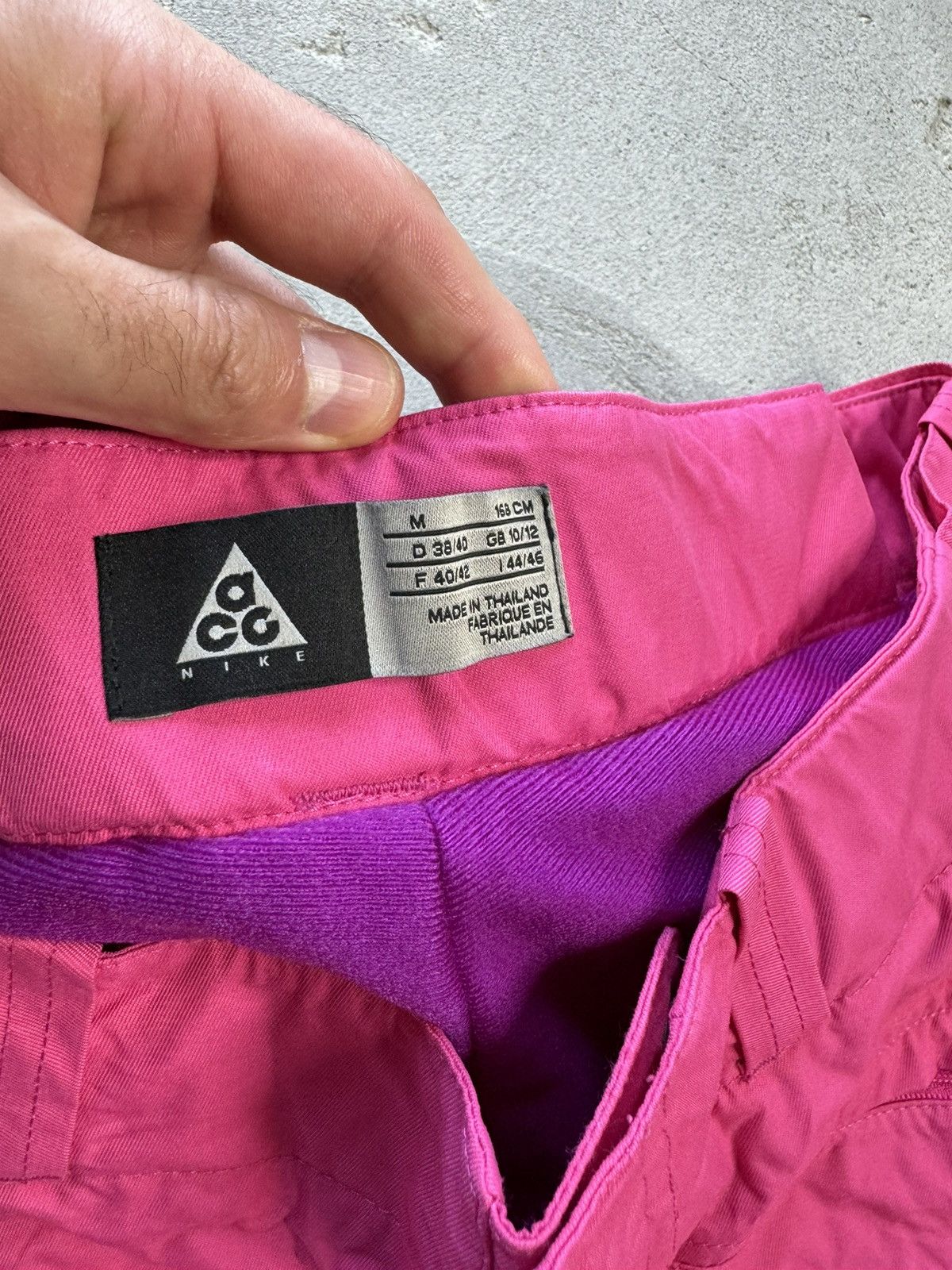 Nike × Nike ACG × Vintage Vintage NIKE ACG Pants Ski Shell StormFit Size 32" / US 10 / IT 46 - 8 Thumbnail