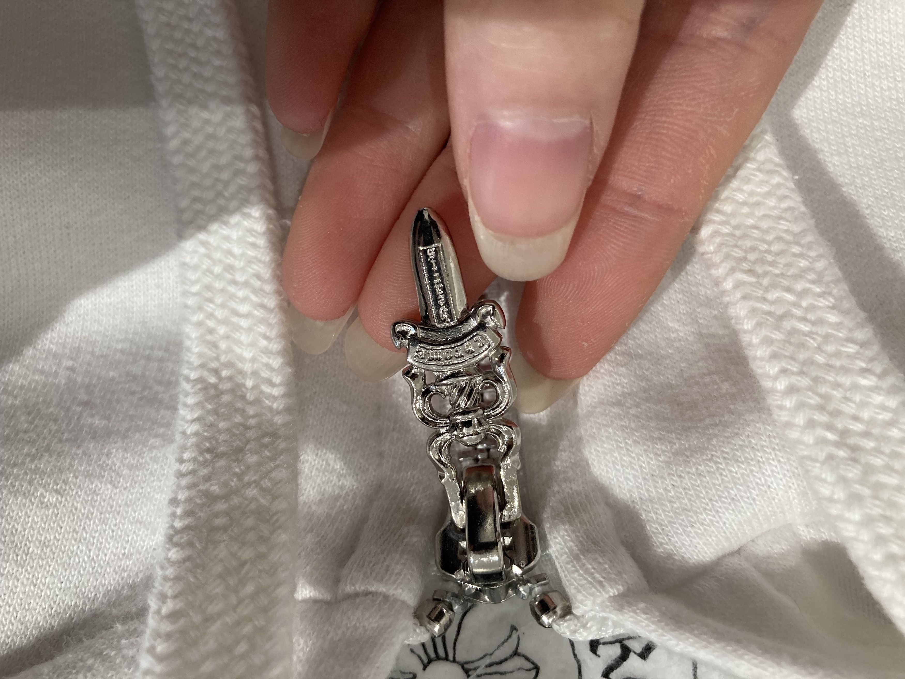 Chrome Hearts Chrome Hearts USA Flag Triple Cross Scroll Zip Up Hoodie Size US M / EU 48-50 / 2 - 5 Thumbnail