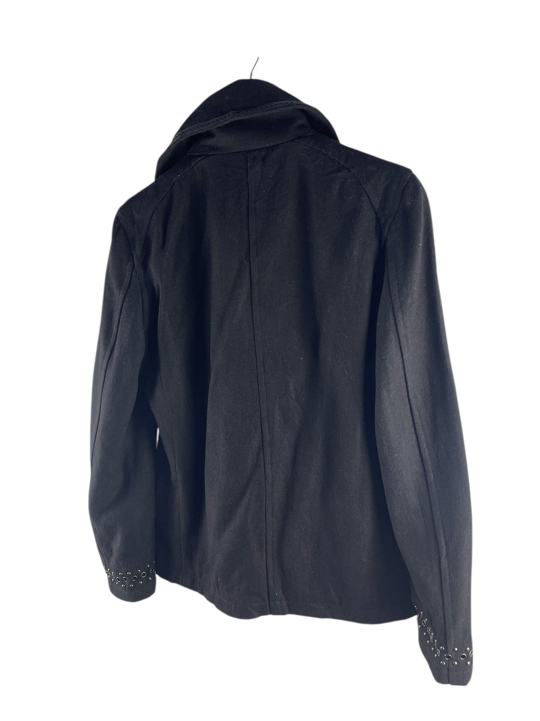 Japanese Brand MIDAS Studded Double-Breasted Pea Coat Jacket Size US S / EU 44-46 / 1 - 7 Thumbnail