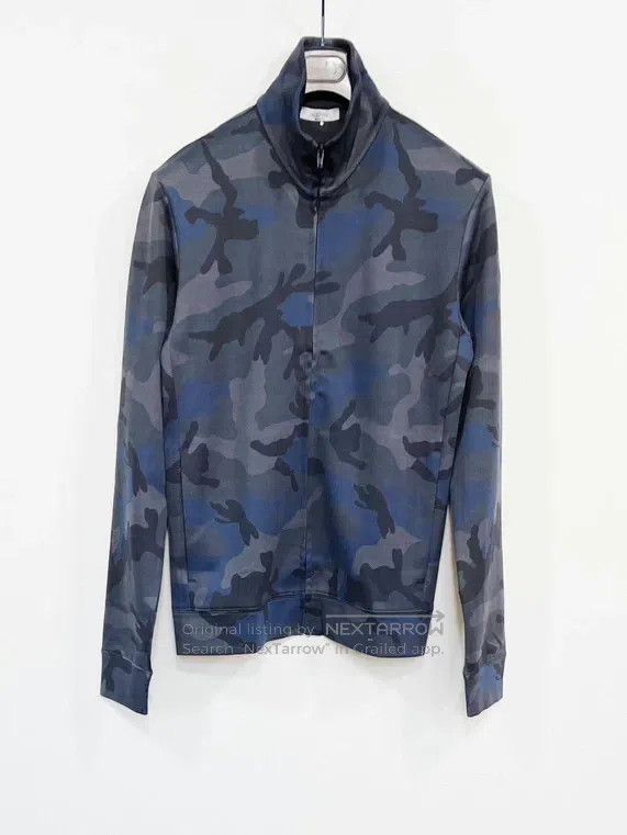 Valentino Valentino Camouflage stand-up collar jacket jacket Size US S / EU 44-46 / 1 - 1 Thumbnail