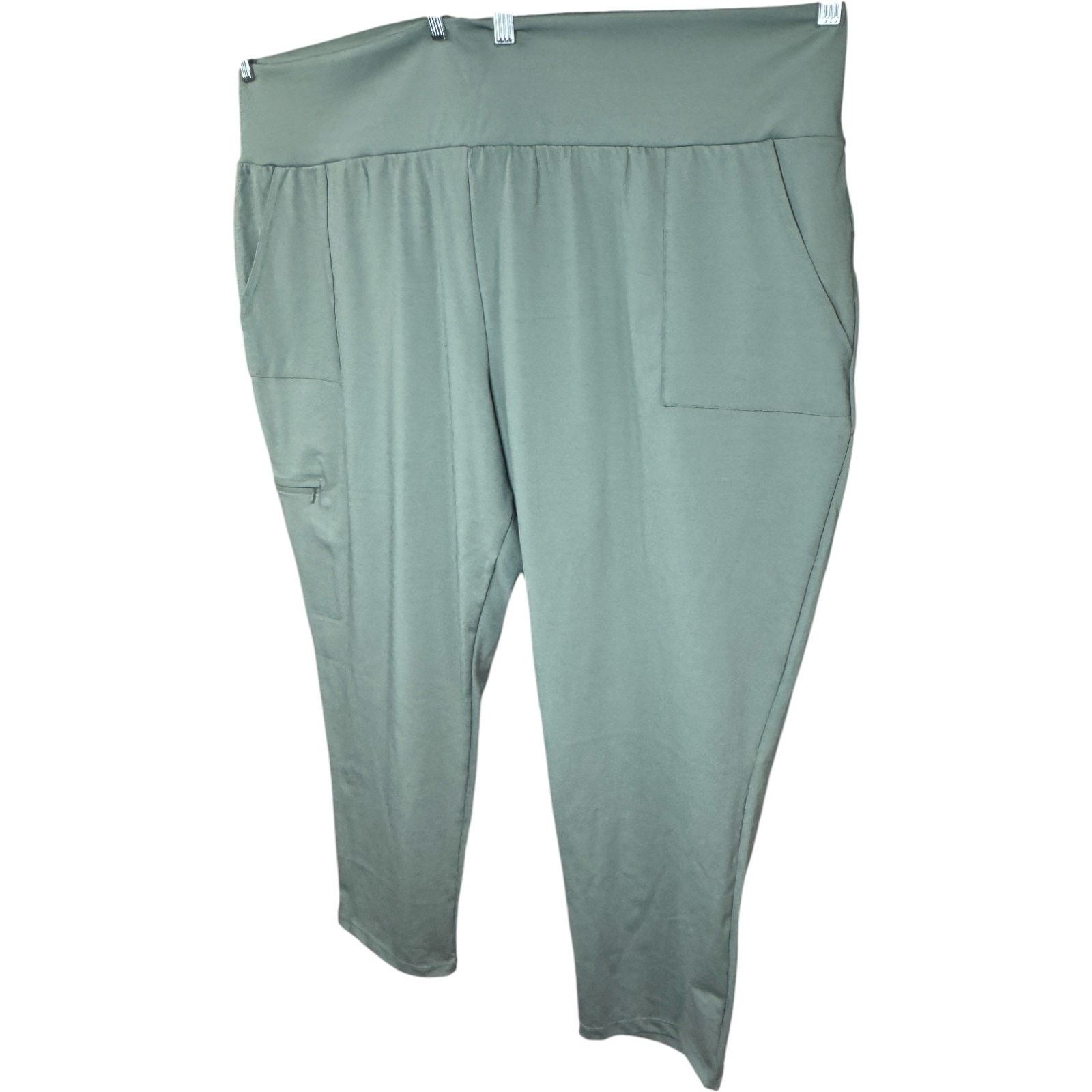 Other zuda Z-Move Tapered Pant Zipper Pocket Olive Green 4X Size 38" / US 16 / IT 52 - 7 Thumbnail