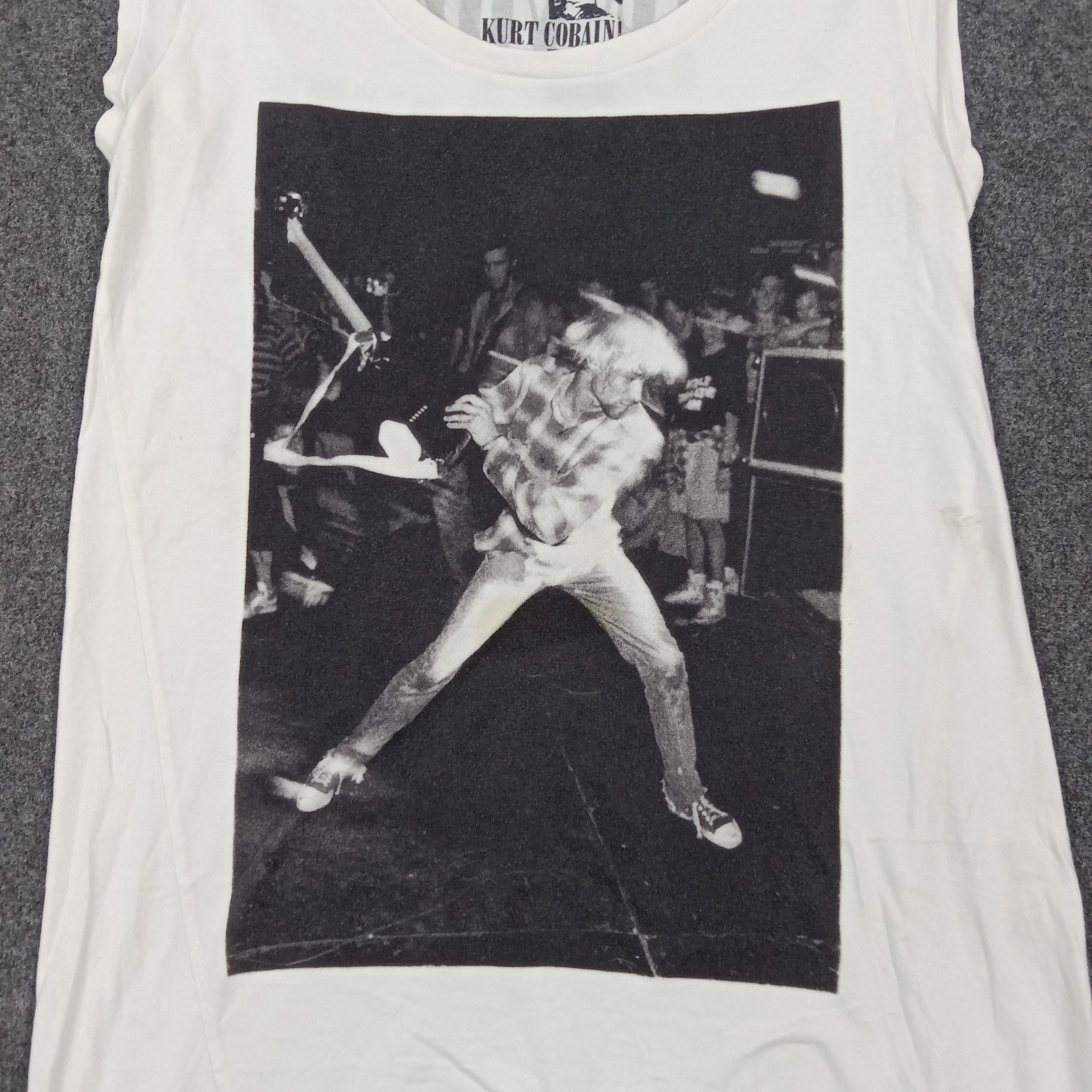 Hysteric Glamour Hysteric Glamour Kurt Cobain Nirvana TankTop C276N34 Size US S / EU 44-46 / 1 - 2 Thumbnail