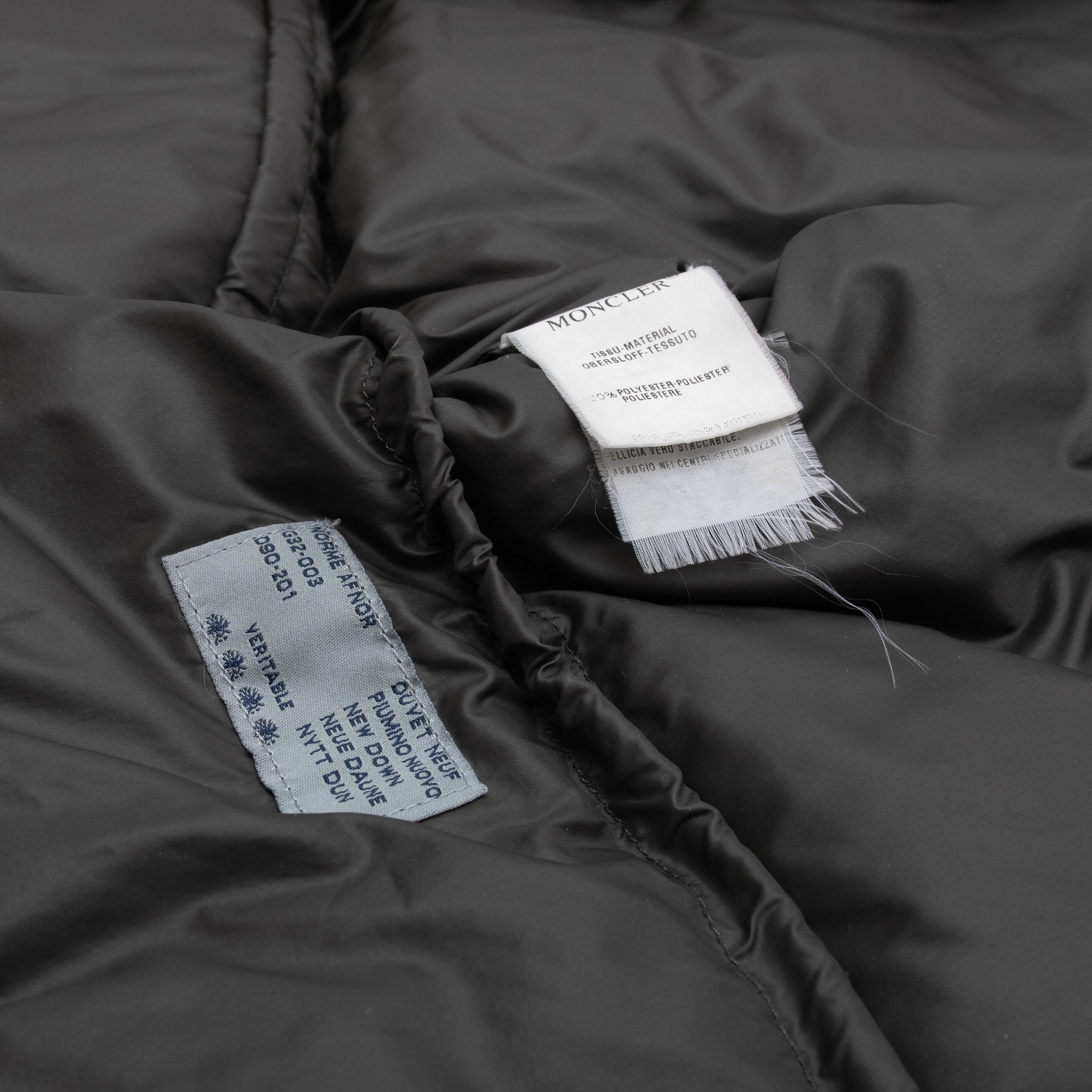 Moncler MONCLER GRENOBLE Vintage 90s Khaki Down Puffer Jacket Size S / US 4 / IT 40 - 7 Thumbnail
