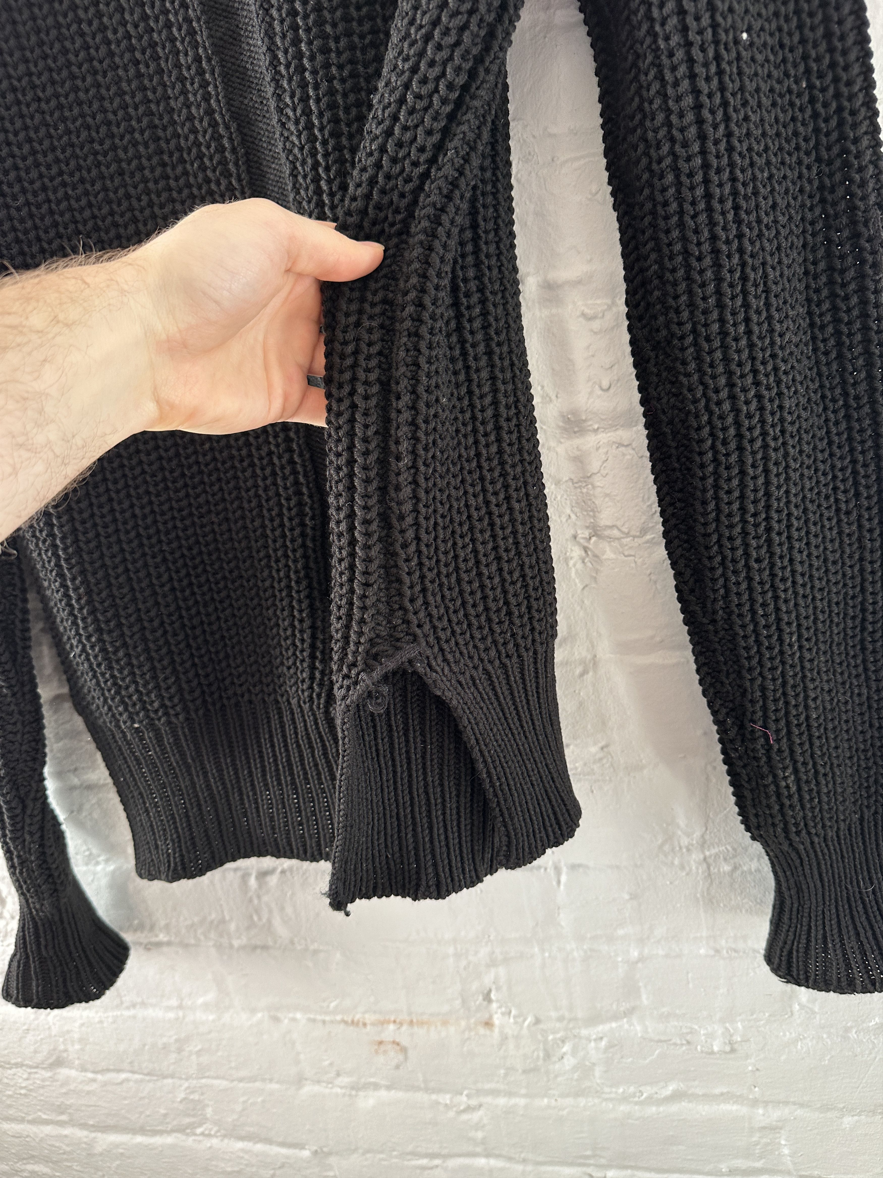 Rick Owens Rick Owens Fisherman Knit 'Moody' Sweater Size US M / EU 48-50 / 2 - 5 Thumbnail