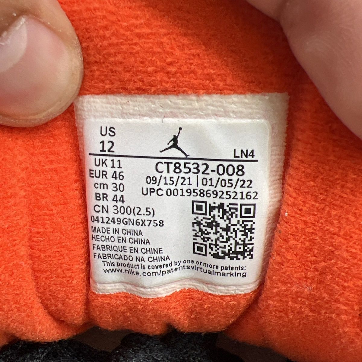 Jordan Brand Air Jordan 3 desert elephant Size US 12 / EU 45 - 9 Thumbnail