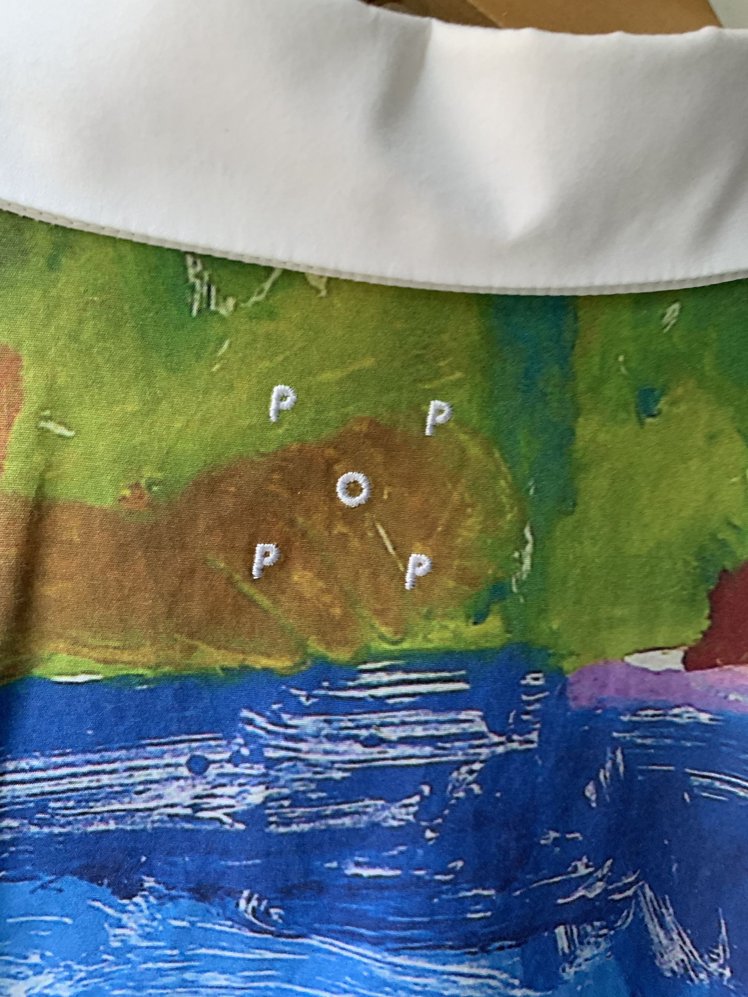 Pop Trading Company Brian Lotti Painting Button-Down Shirt Size US L / EU 52-54 / 3 - 4 Thumbnail