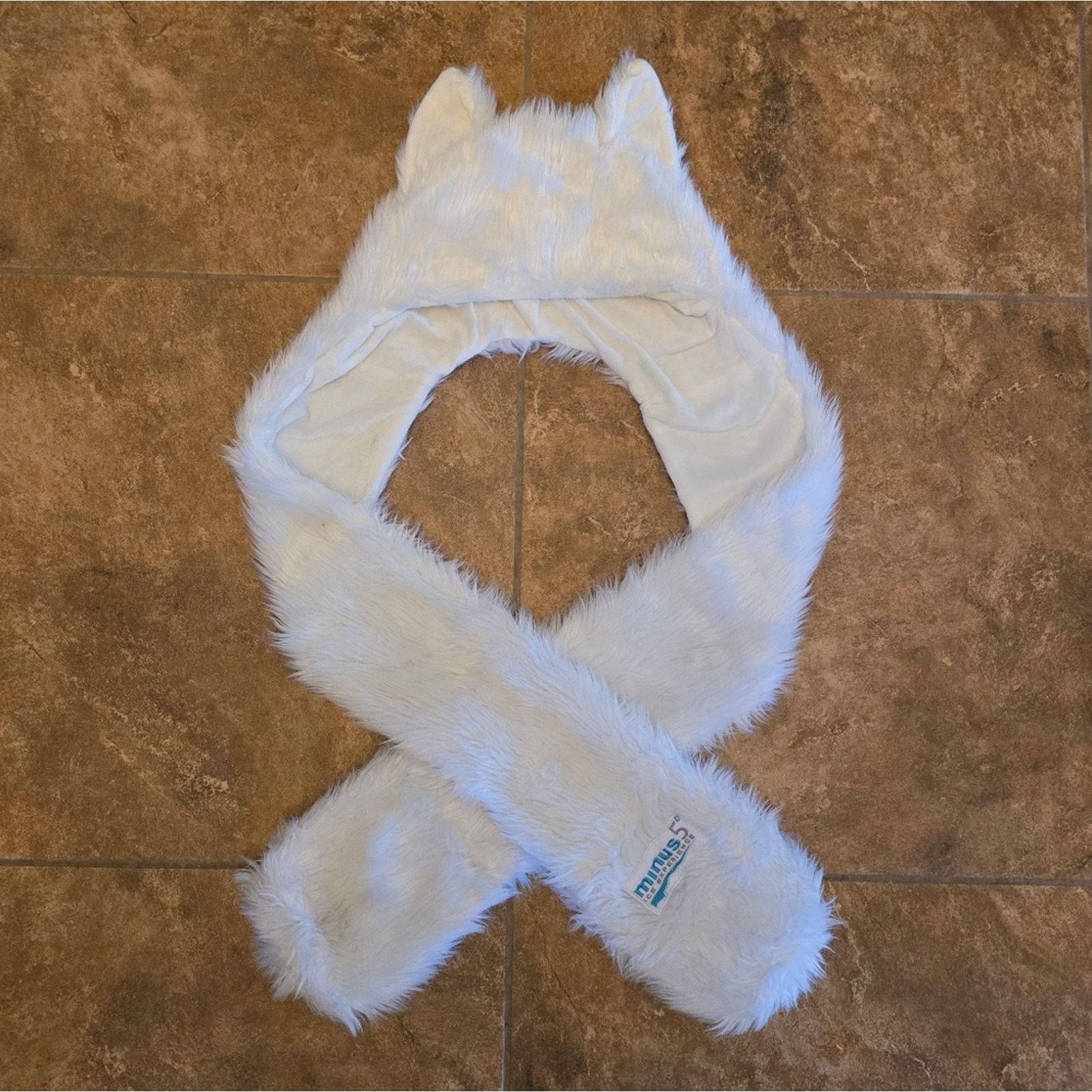 Other White | MINUS 5° | Faux Fur Animal Hat Size ONE SIZE - 1 Thumbnail