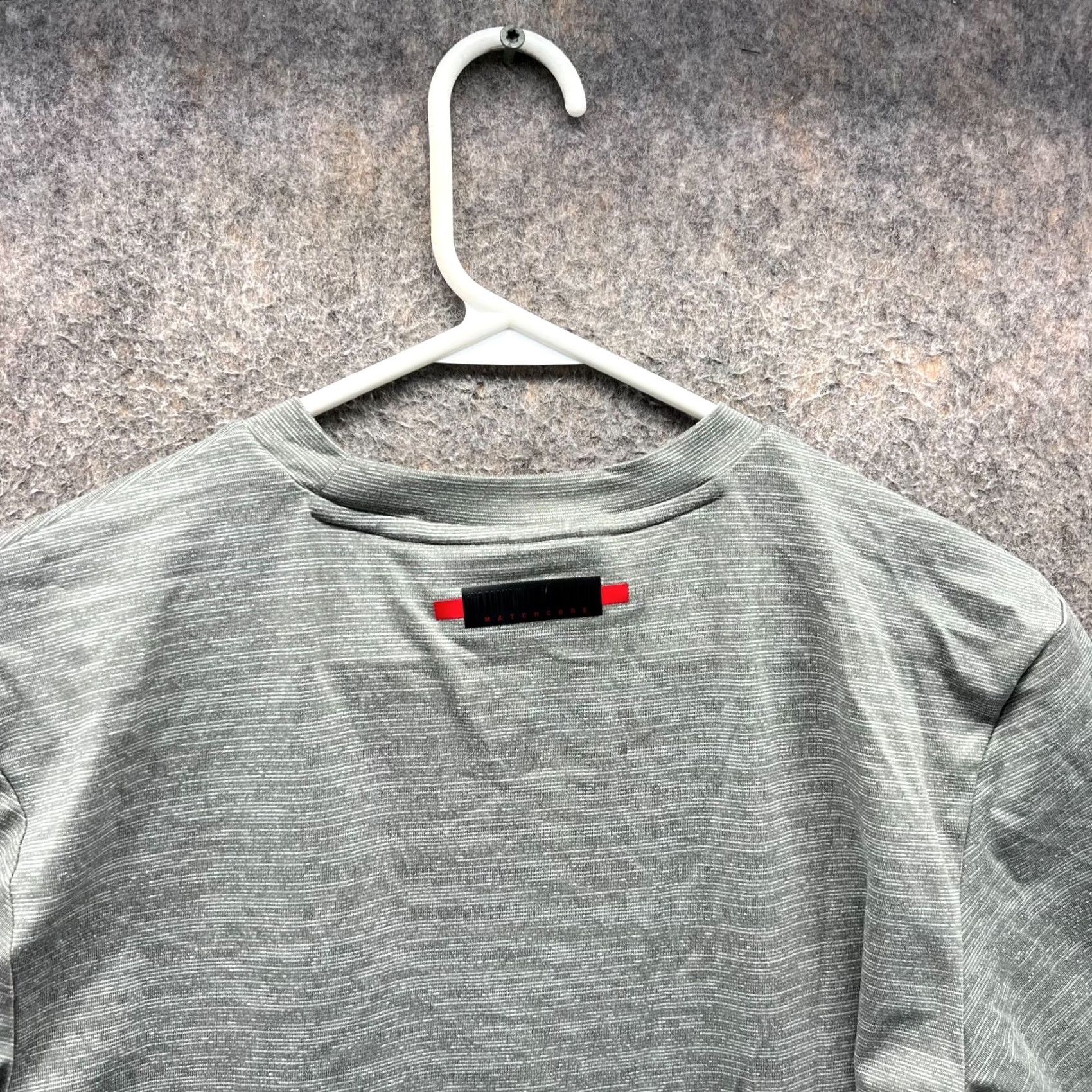 Adidas Adidas Shirt Mens Small Gray Climachill Athletic Heather Barcodes Sleeve Trefoil Shirt Short Sleeve Crew Neck Logo Activewear Mens S Gray Adidas Shirt Size US S / EU 44-46 / 1 - 6 Thumbnail