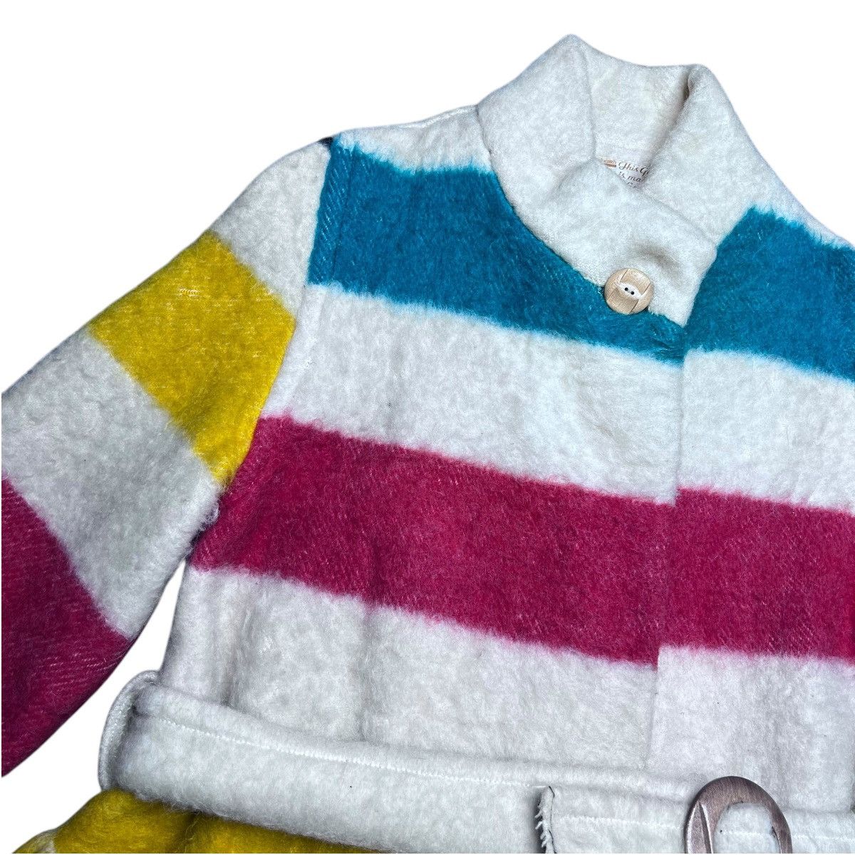 Hudsons Bay × Vintage Hudson Bay Company 4 Point Blankets Wool Belt Women’s Jacket Size S / US 4 / IT 40 - 8 Thumbnail