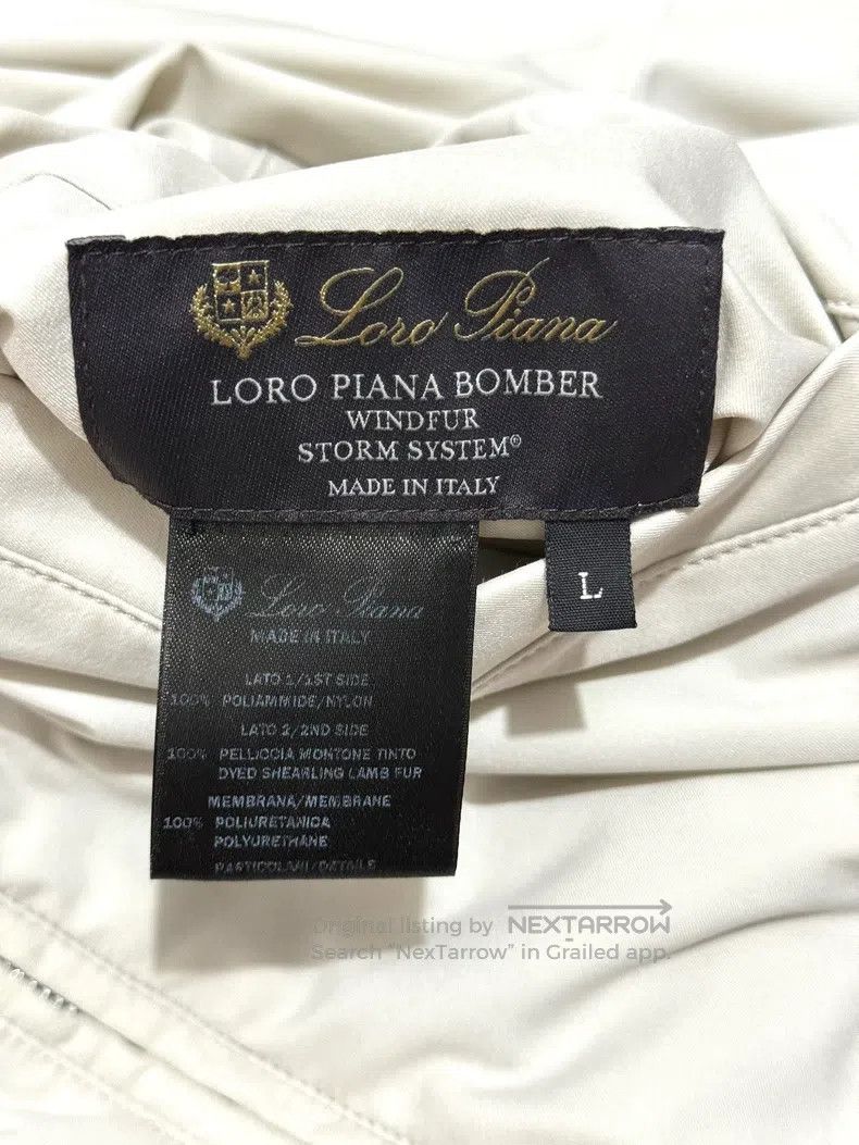 Loro Piana Loro Piana Dual-Sided Jacket, Leather and Fur Combination, Size US L / EU 52-54 / 3 - 5 Thumbnail