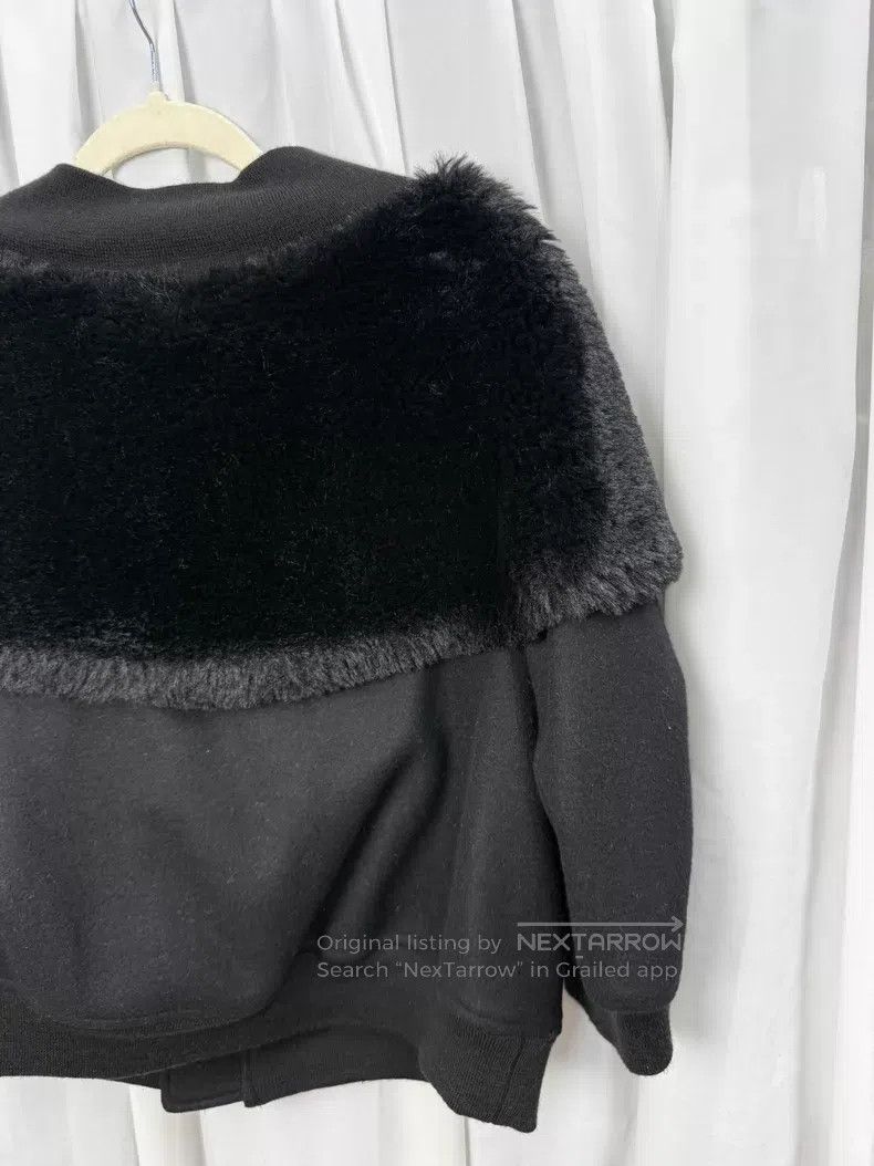 Noir Kei Ninomiya NOIR KEI NINOMIYA fur collar jacket short style| Size S / US 4 / IT 40 - 7 Thumbnail
