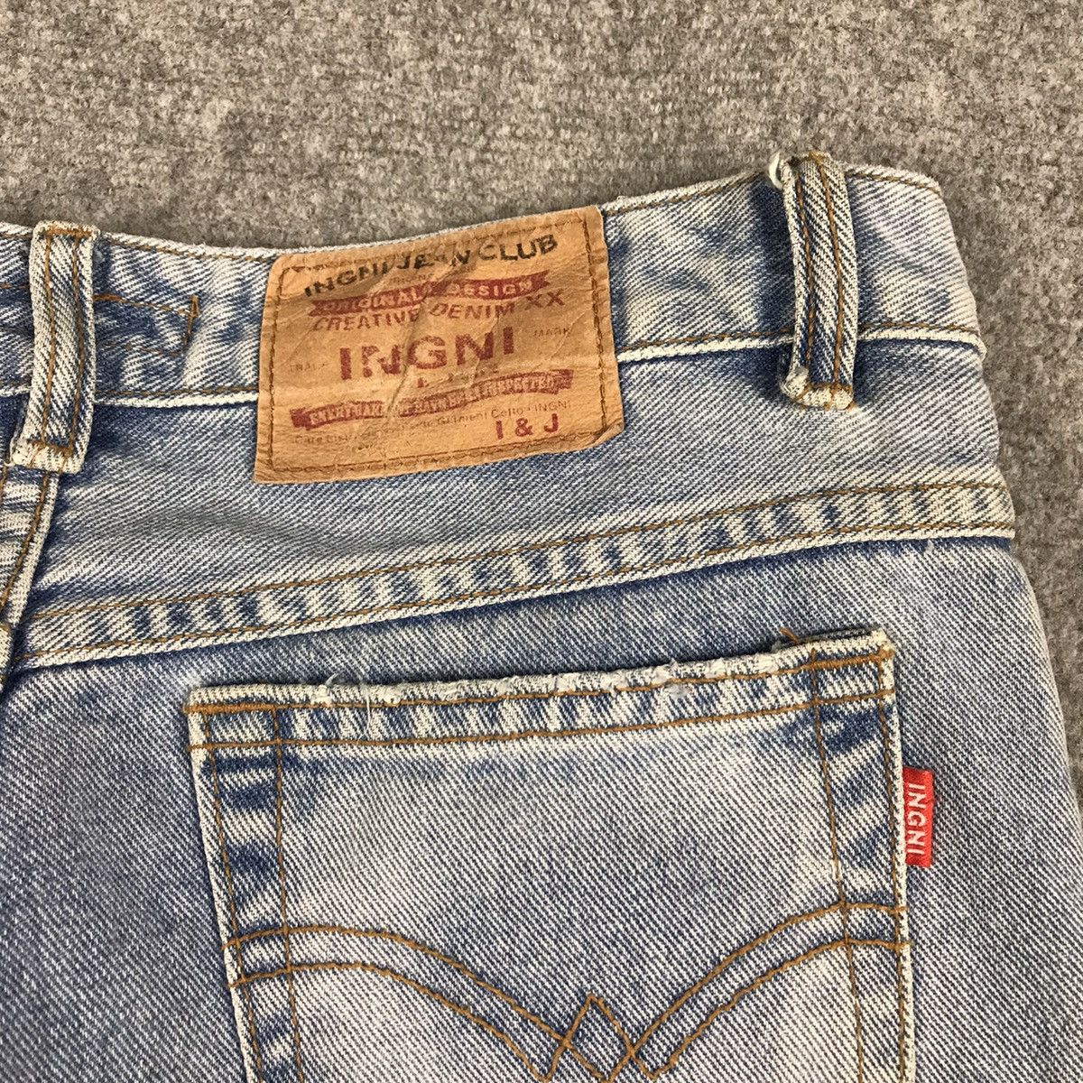 If Six Was Nine × Japanese Brand Flare Jeans boot cut distressed denim Ngni brand japan pants Size 27" / US 4 / IT 40 - 11 Thumbnail
