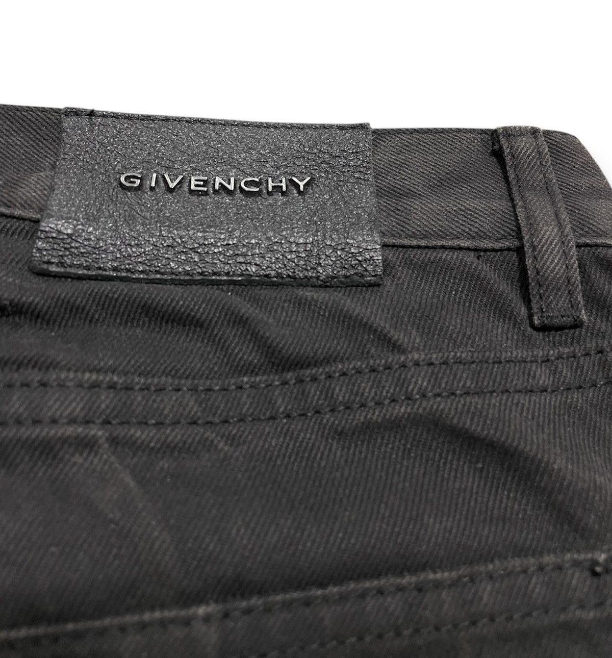 Givenchy SS12 Waxed Slim Denim Size US 28 / EU 44 - 8 Thumbnail