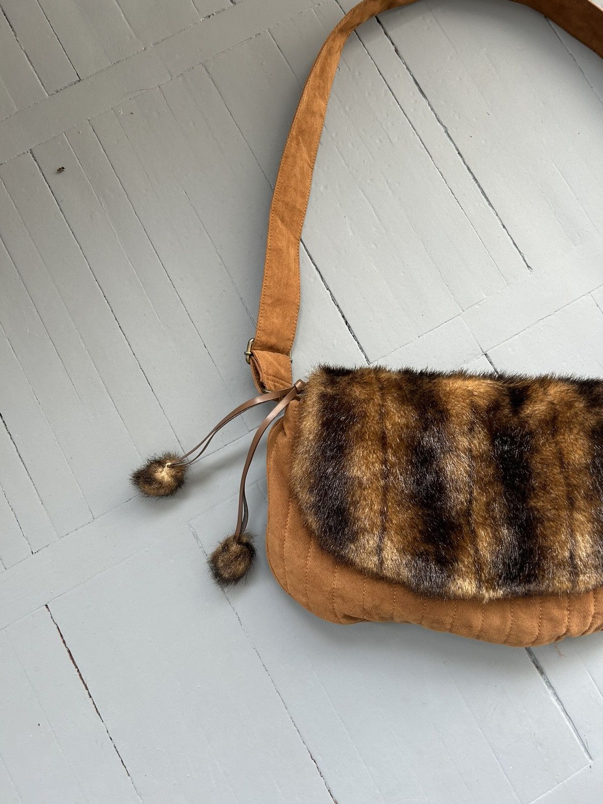Japanese Brand Fur shoulder bag vintage Size ONE SIZE - 2 Thumbnail