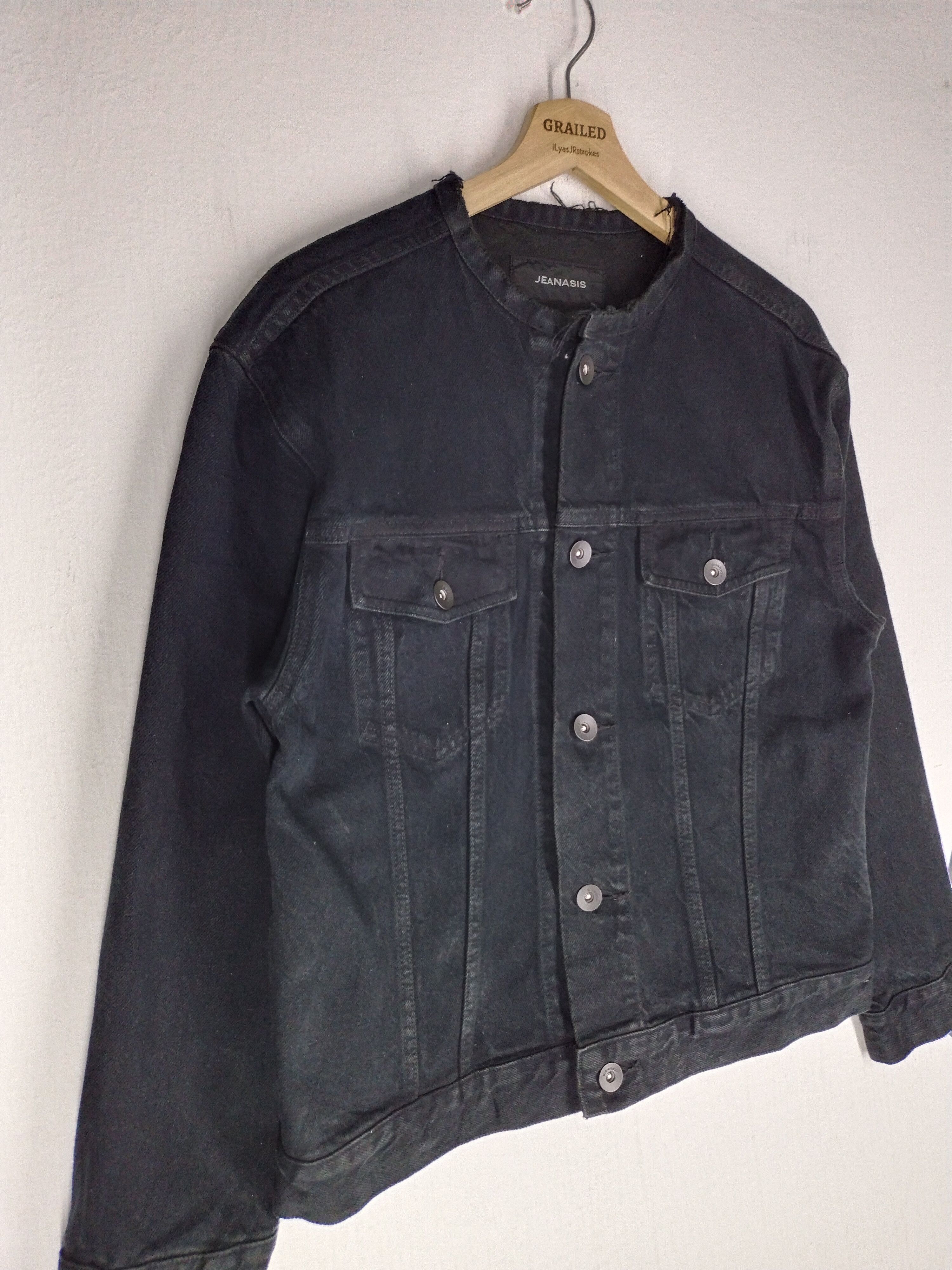 If Six Was Nine × Japanese Brand × Vintage Vintage Jeansis Denim Worker Jacket Size US M / EU 48-50 / 2 - 5 Thumbnail