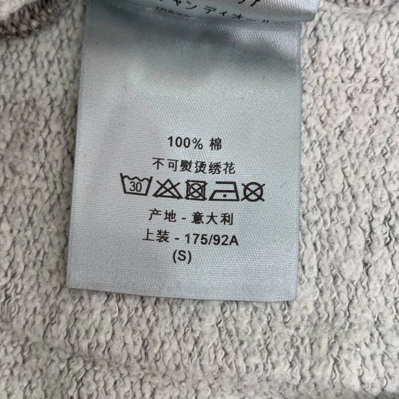 Dior Dior Gray logo letter round-neck pullover long-sleeved swea Size US S / EU 44-46 / 1 - 8 Thumbnail