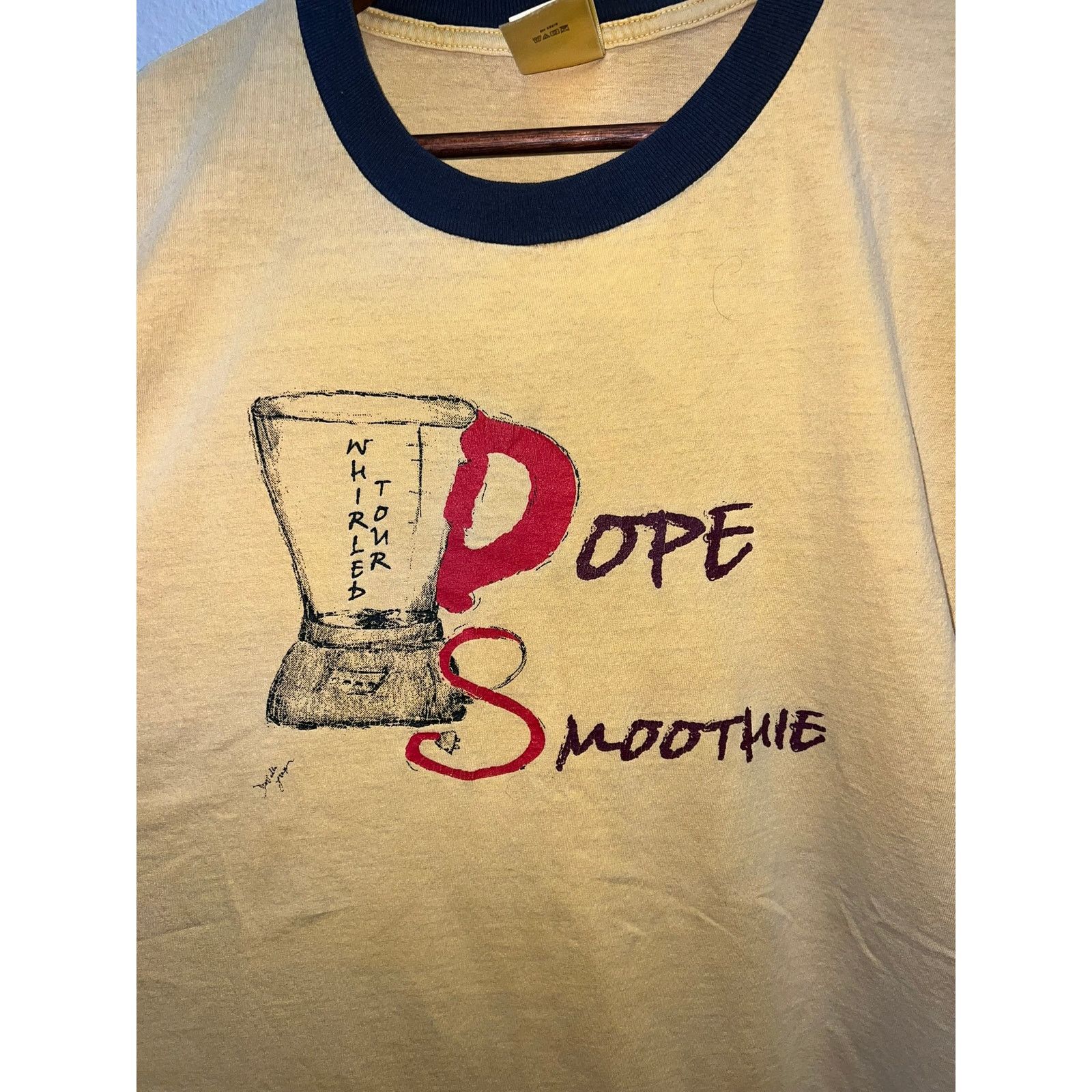 Vintage Dope Smoothie Band Shirt Whirled Tour Ringer Tour Tee XL Size US XL / EU 56 / 4 - 2 Thumbnail